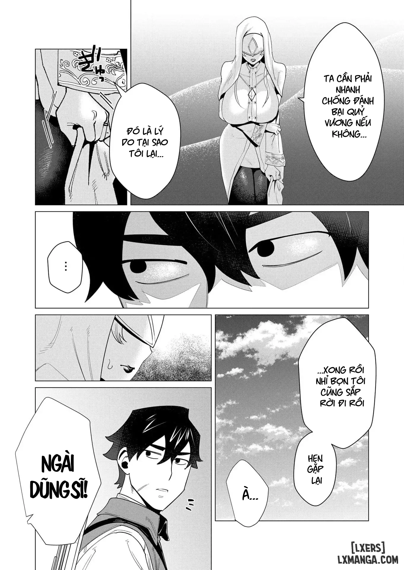 HentaiVN.net - Ảnh 35 - The Hero Wants A Married Woman As A Reward - Chap 5 : (Fix lỗi ảnh)