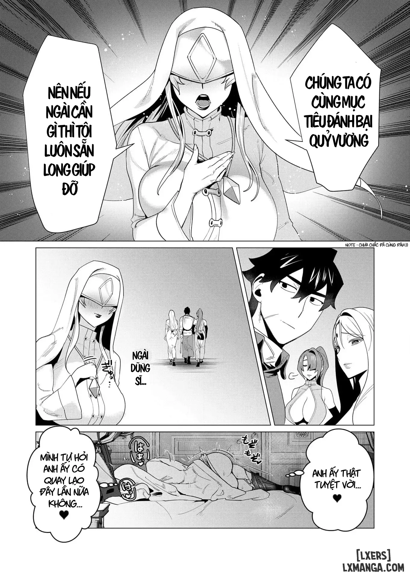 HentaiVN.net - Ảnh 36 - The Hero Wants A Married Woman As A Reward - Chap 5 : (Fix lỗi ảnh)