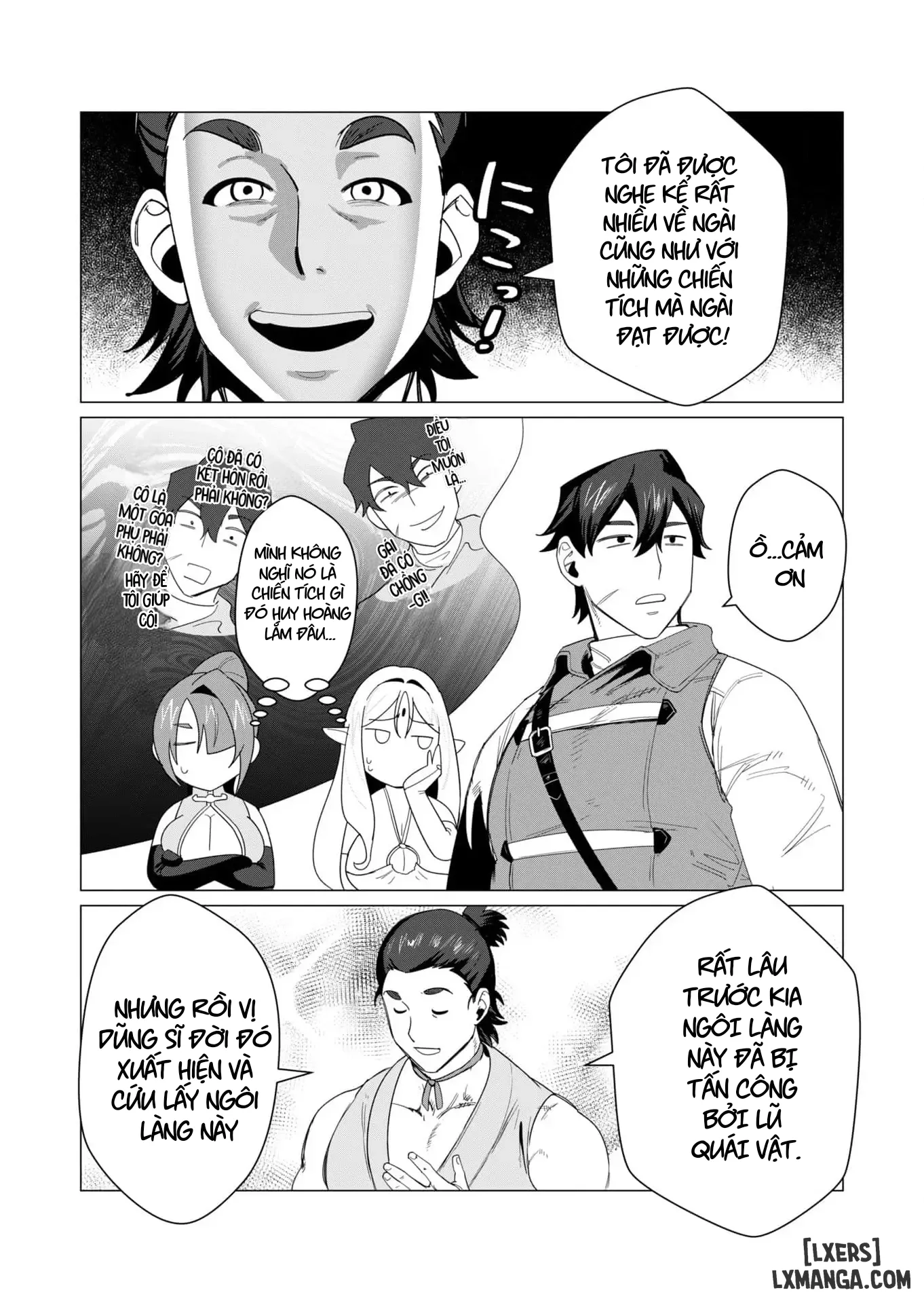 HentaiVN.net - Ảnh 10 - The Hero Wants A Married Woman As A Reward - Chap 6 : Dũng Sĩ x Làng Rối (Phần 1)
