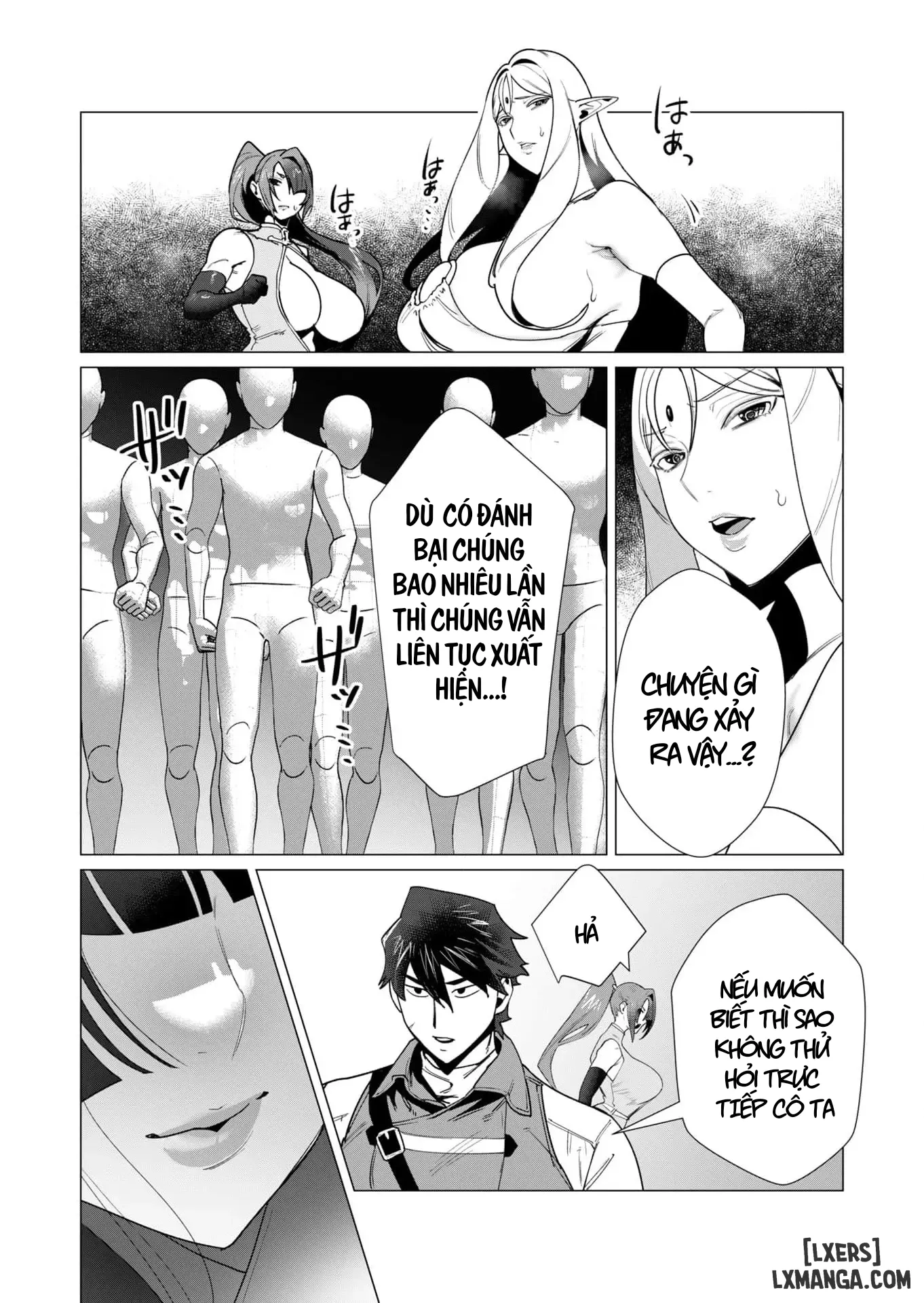 HentaiVN.net - Ảnh 13 - The Hero Wants A Married Woman As A Reward - Chap 7: Dũng Sĩ x Làng Rối (Phần 2)
