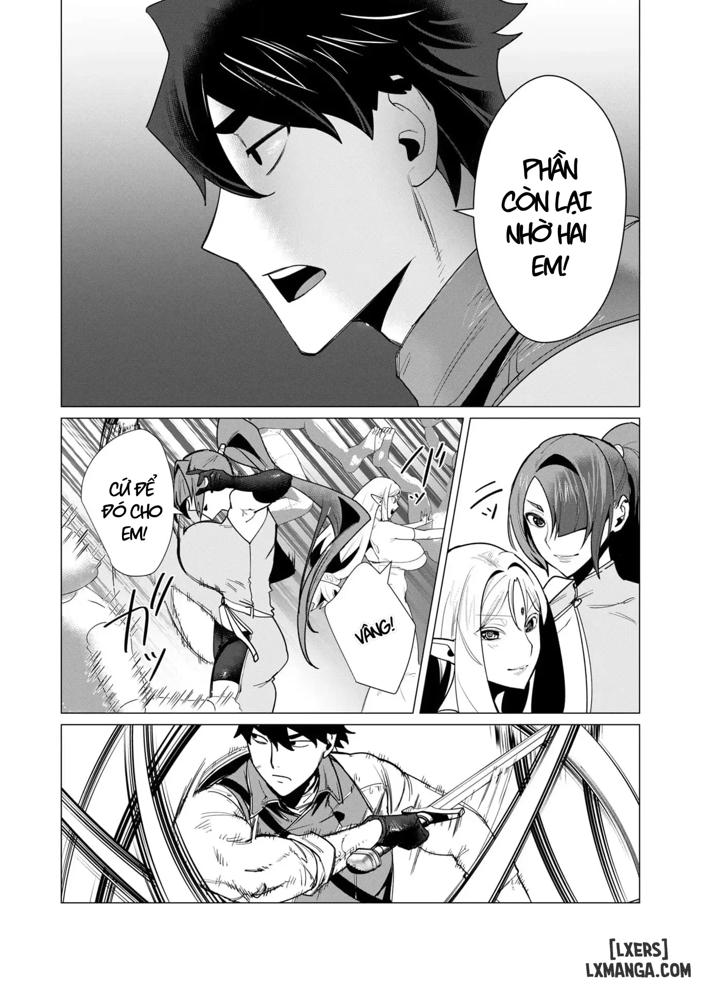 HentaiVN.net - Ảnh 20 - The Hero Wants A Married Woman As A Reward - Chap 7: Dũng Sĩ x Làng Rối (Phần 2)