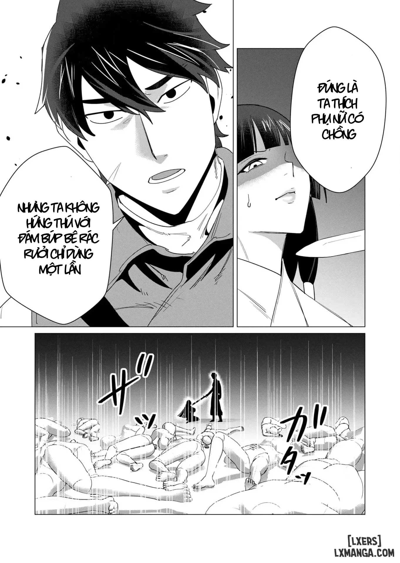 HentaiVN.net - Ảnh 26 - The Hero Wants A Married Woman As A Reward - Chap 7: Dũng Sĩ x Làng Rối (Phần 2)