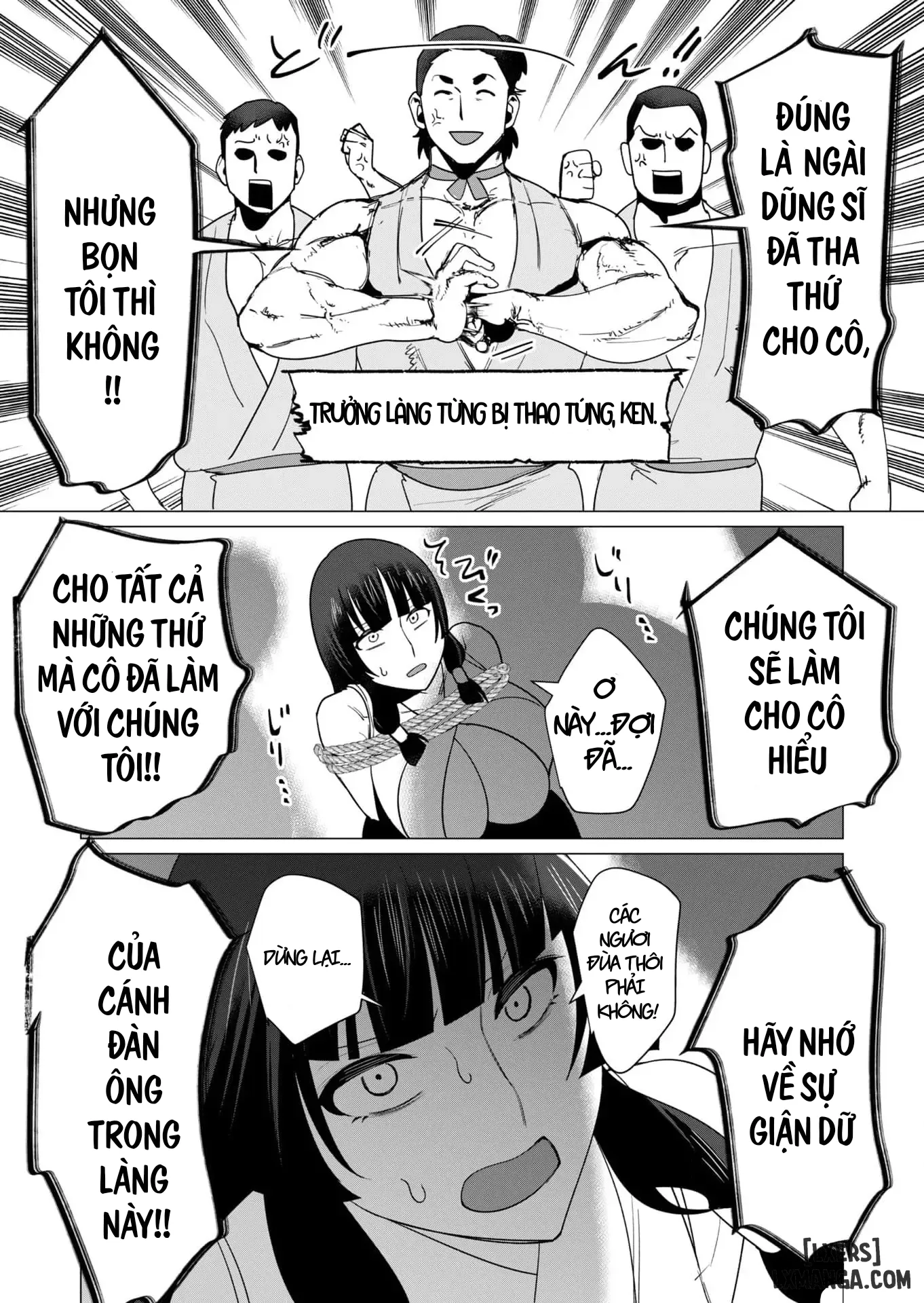 HentaiVN.net - Ảnh 29 - The Hero Wants A Married Woman As A Reward - Chap 7: Dũng Sĩ x Làng Rối (Phần 2)