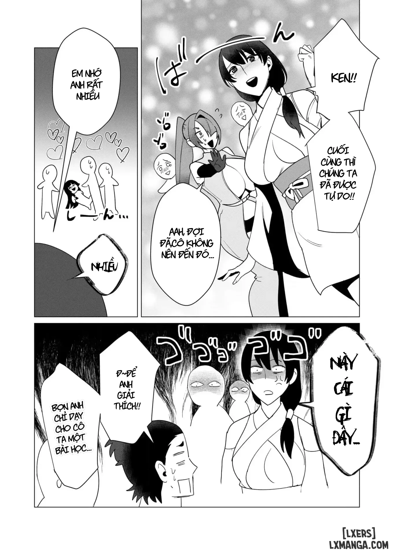 HentaiVN.net - Ảnh 35 - The Hero Wants A Married Woman As A Reward - Chap 7: Dũng Sĩ x Làng Rối (Phần 2)