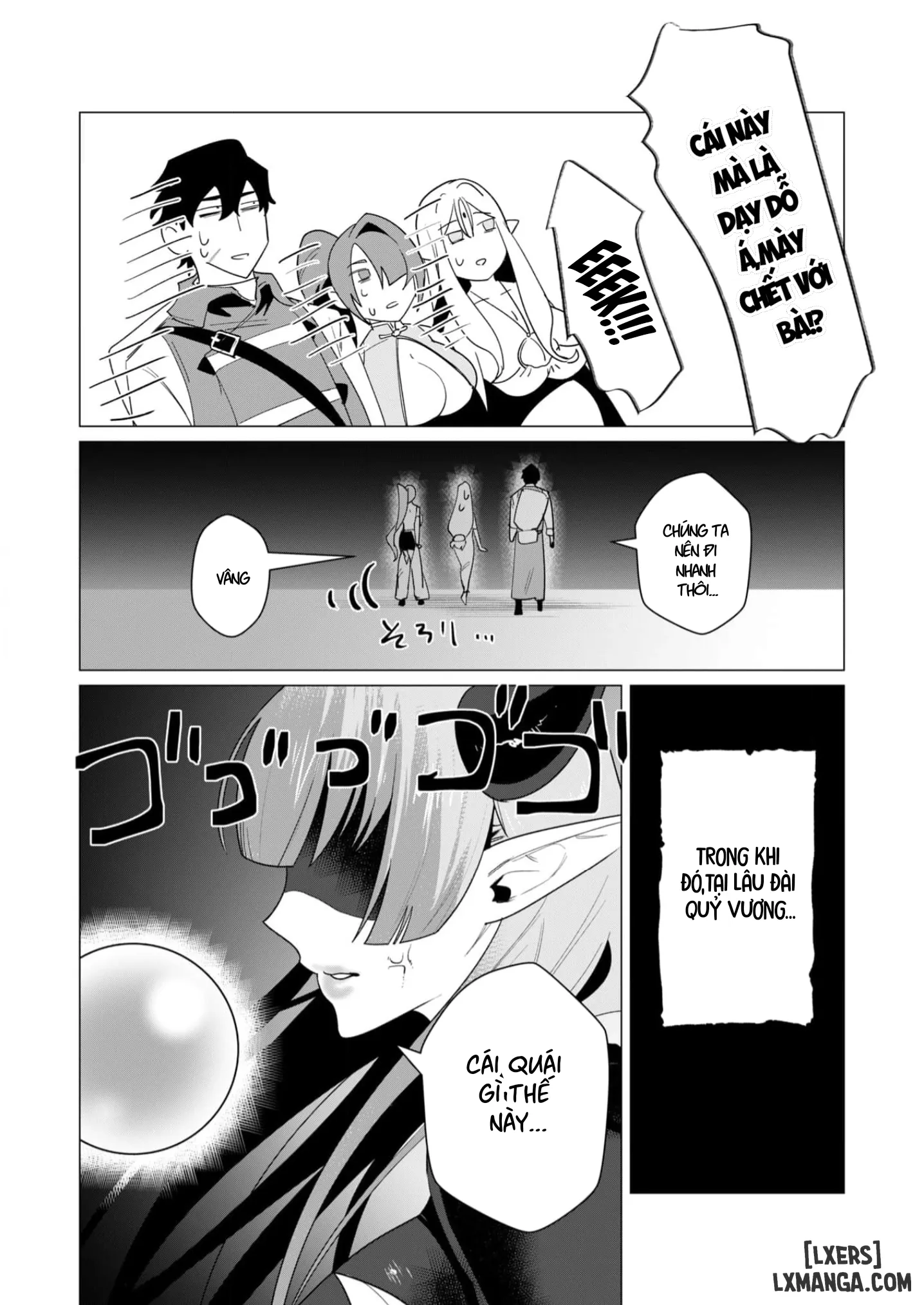 HentaiVN.net - Ảnh 36 - The Hero Wants A Married Woman As A Reward - Chap 7: Dũng Sĩ x Làng Rối (Phần 2)