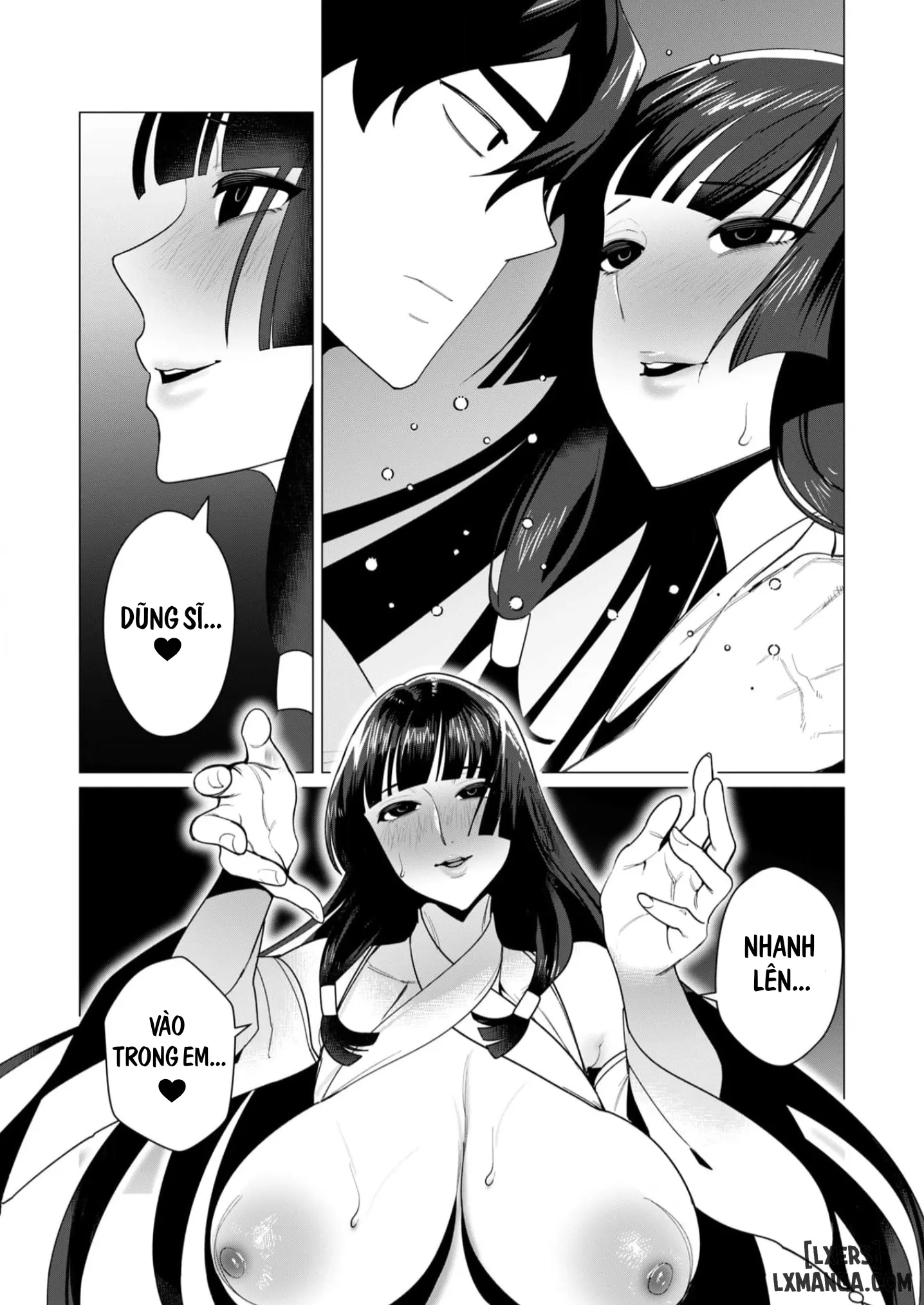 HentaiVN.net - Ảnh 4 - The Hero Wants A Married Woman As A Reward - Chap 7: Dũng Sĩ x Làng Rối (Phần 2)