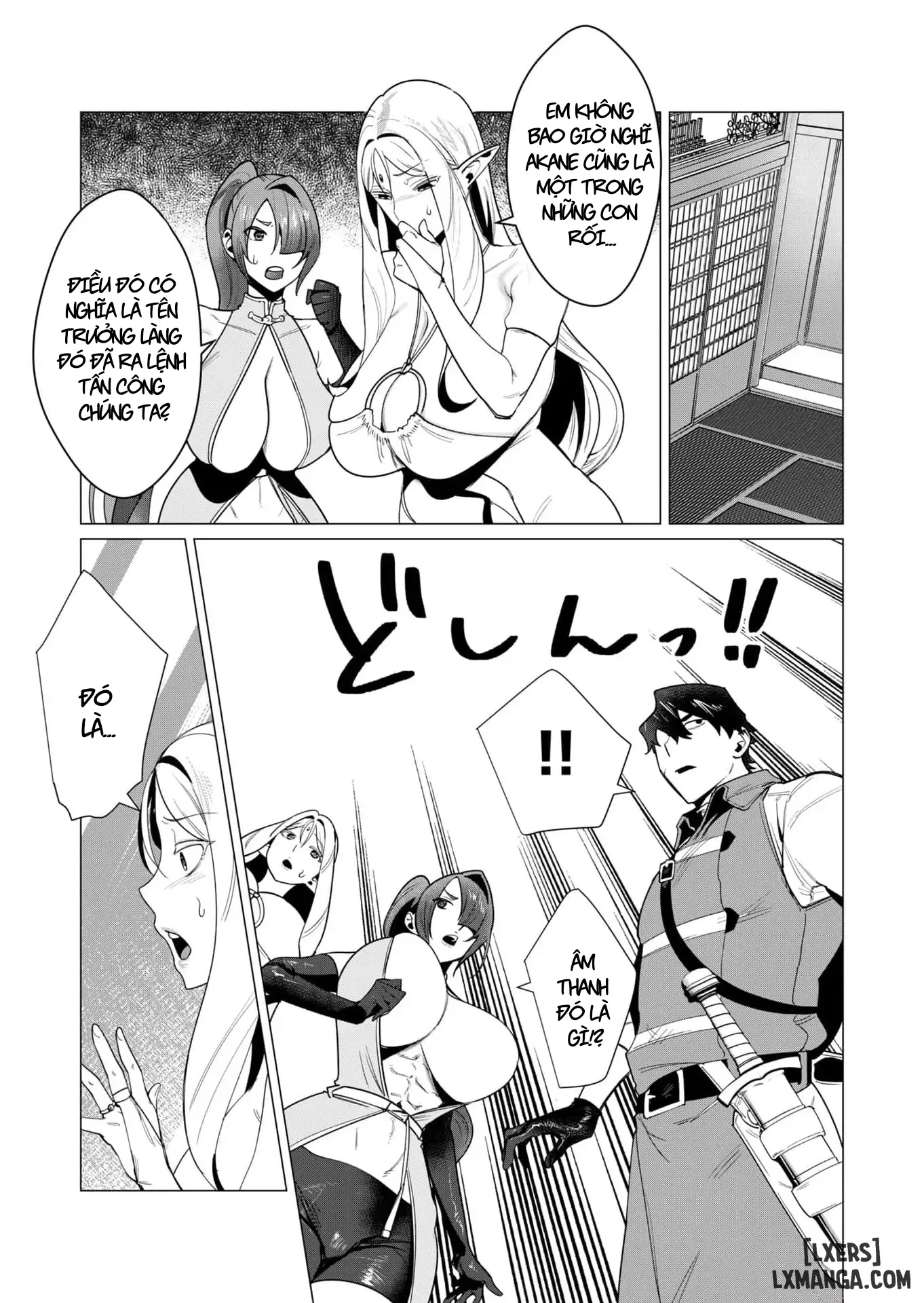HentaiVN.net - Ảnh 9 - The Hero Wants A Married Woman As A Reward - Chap 7: Dũng Sĩ x Làng Rối (Phần 2)