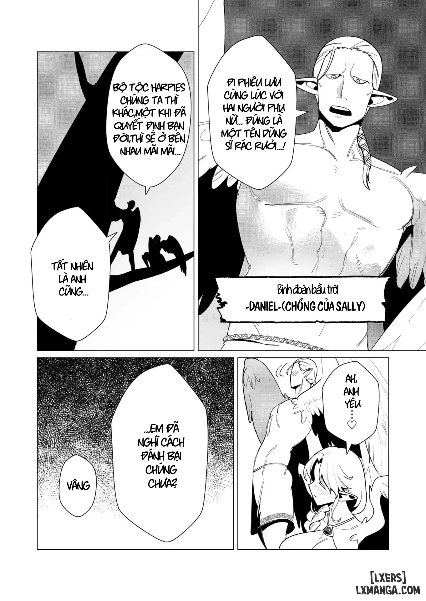 HentaiVN.net - Ảnh 14 - The Hero Wants A Married Woman As A Reward - Chap 8 : Dũng Sĩ x Harpy (phần 1)