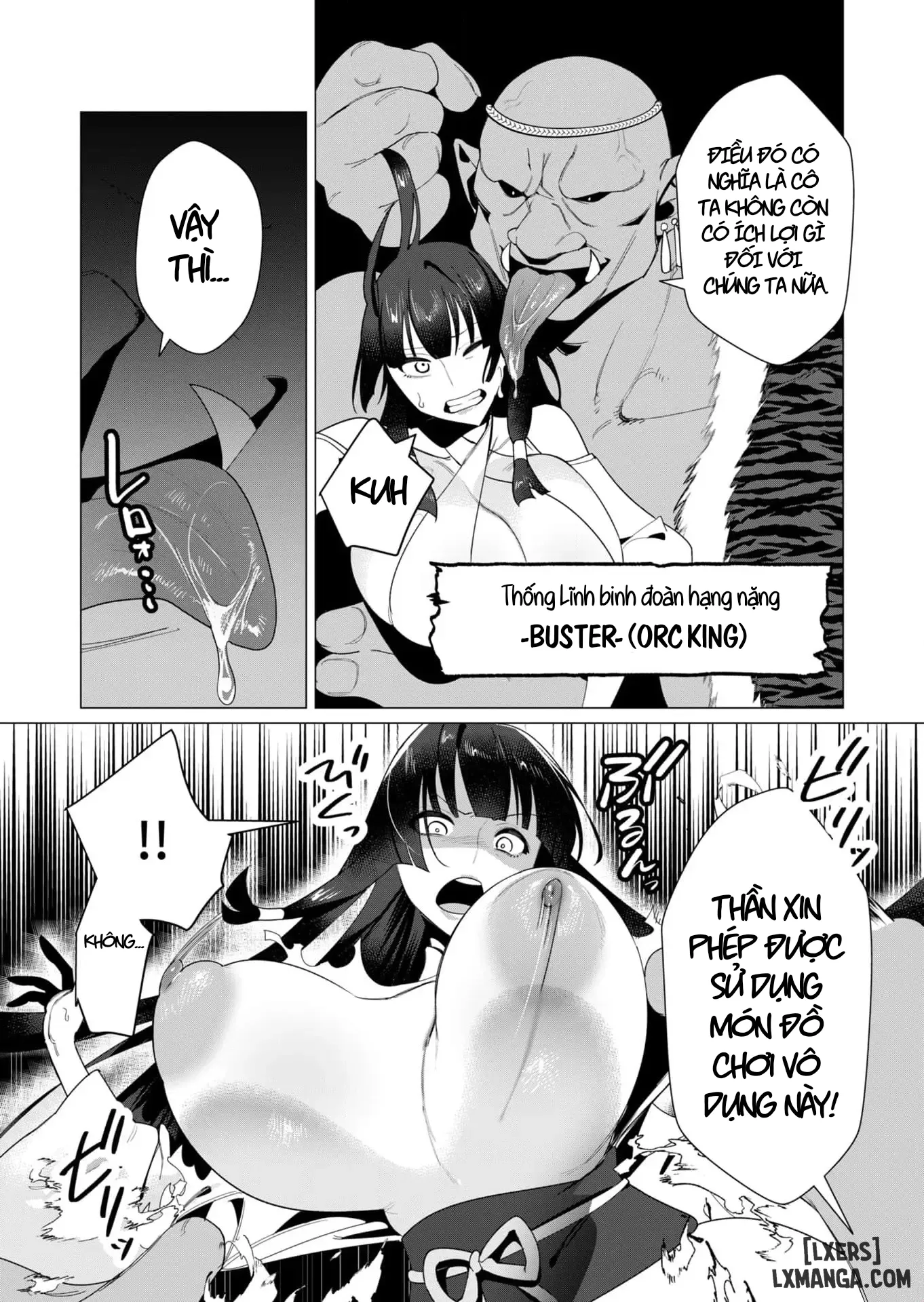 HentaiVN.net - Ảnh 5 - The Hero Wants A Married Woman As A Reward - Chap 8 : Dũng Sĩ x Harpy (phần 1)