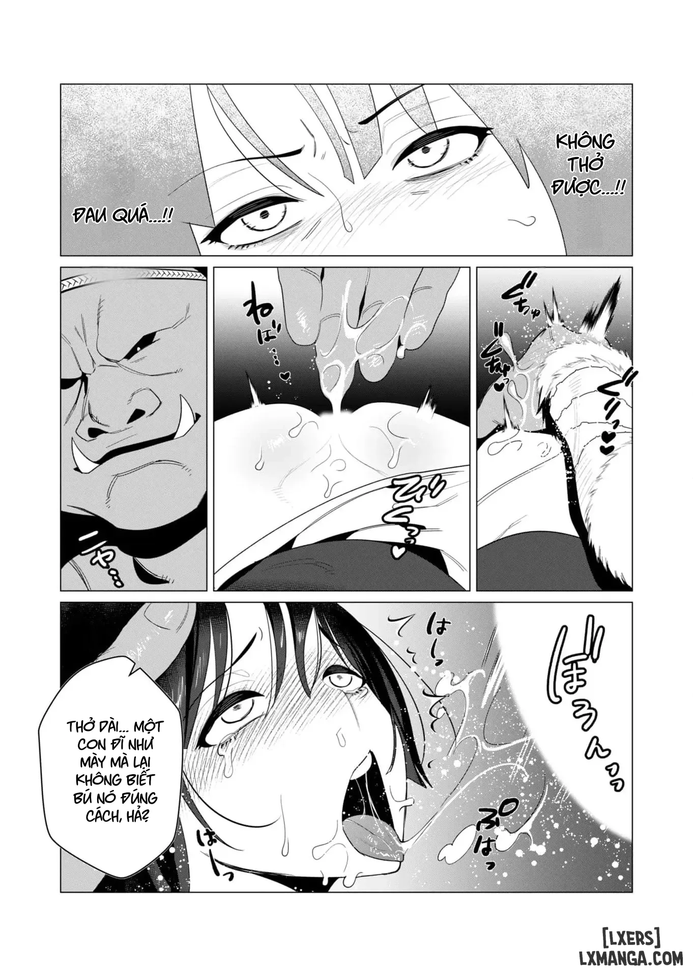 HentaiVN.net - Ảnh 8 - The Hero Wants A Married Woman As A Reward - Chap 8 : Dũng Sĩ x Harpy (phần 1)