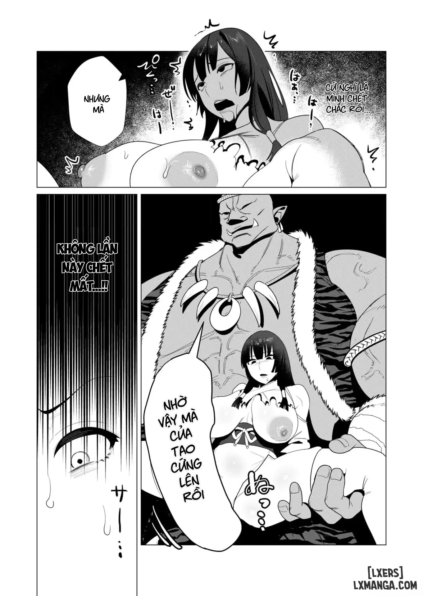 HentaiVN.net - Ảnh 9 - The Hero Wants A Married Woman As A Reward - Chap 8 : Dũng Sĩ x Harpy (phần 1)