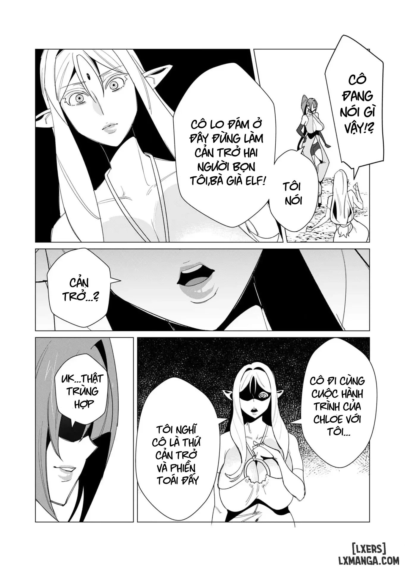 HentaiVN.net - Ảnh 14 - The Hero Wants A Married Woman As A Reward - Chap 9 : Dũng Sĩ x Harpy (phần 2)