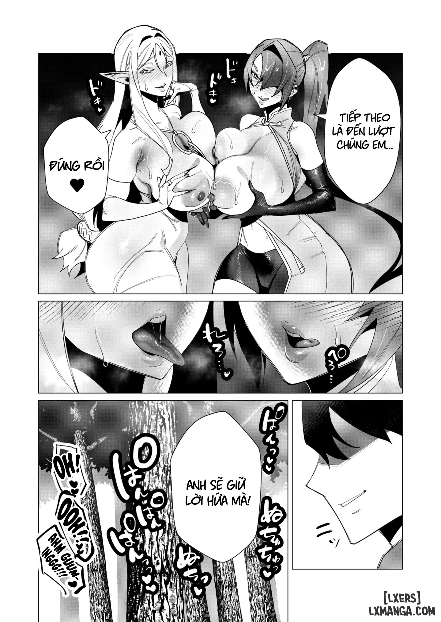 HentaiVN.net - Ảnh 32 - The Hero Wants A Married Woman As A Reward - Chap 9 : Dũng Sĩ x Harpy (phần 2)