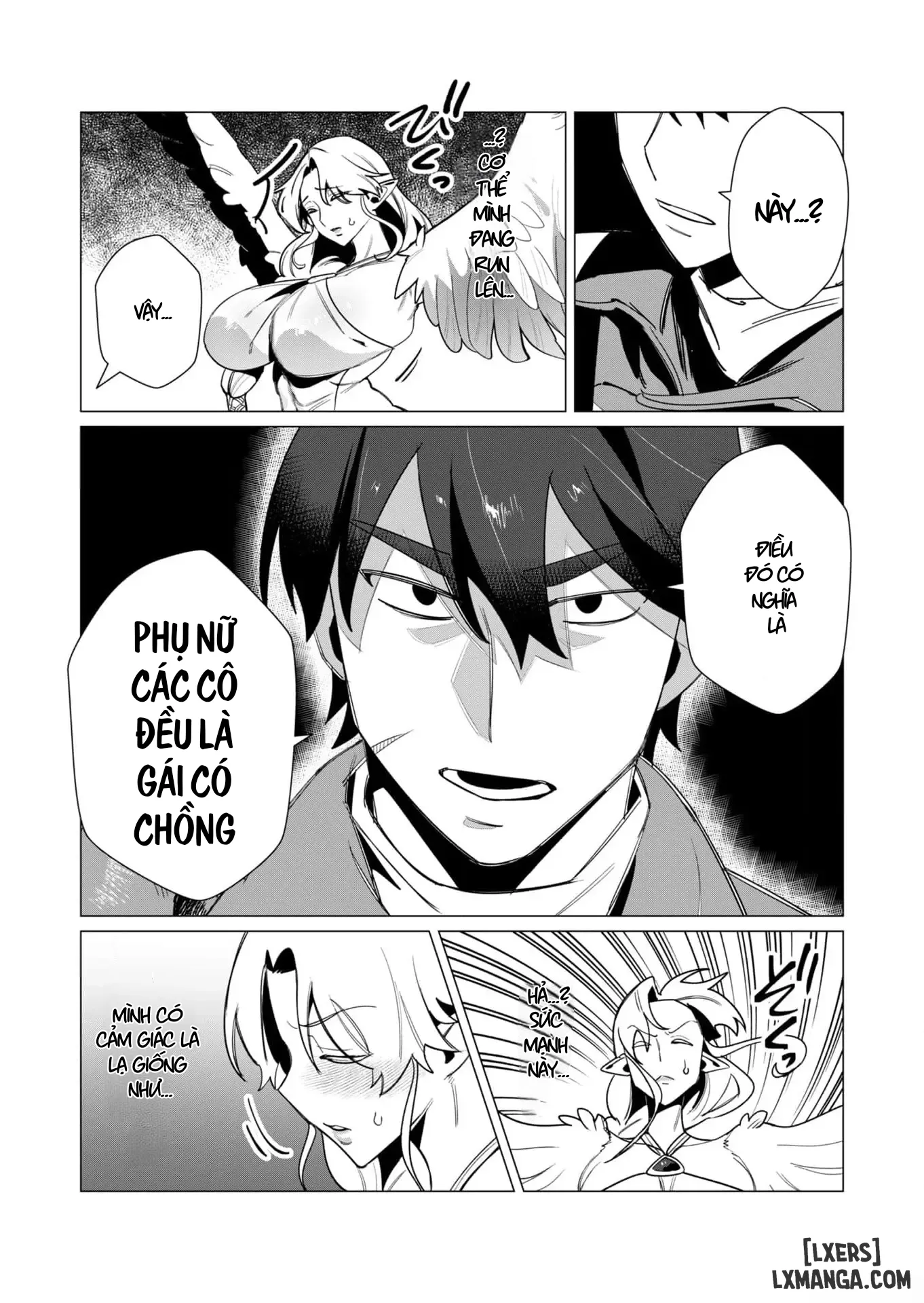 HentaiVN.net - Ảnh 8 - The Hero Wants A Married Woman As A Reward - Chap 9 : Dũng Sĩ x Harpy (phần 2)
