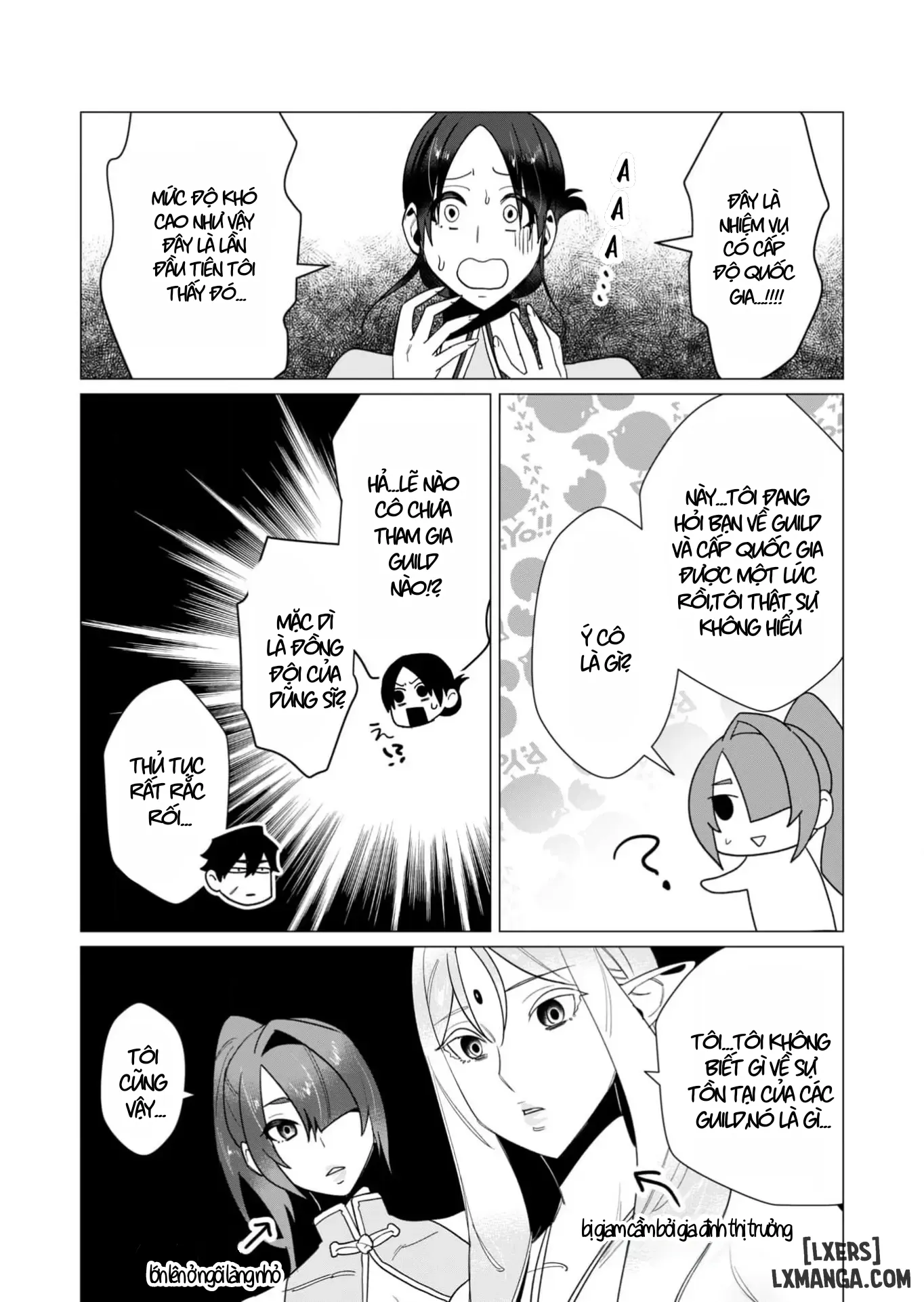 HentaiVN.net - Ảnh 19 - The Hero Wants A Married Woman As A Reward - Chap 10 : Dũng Sĩ x Nữ Hiệp Sĩ x Orc King
