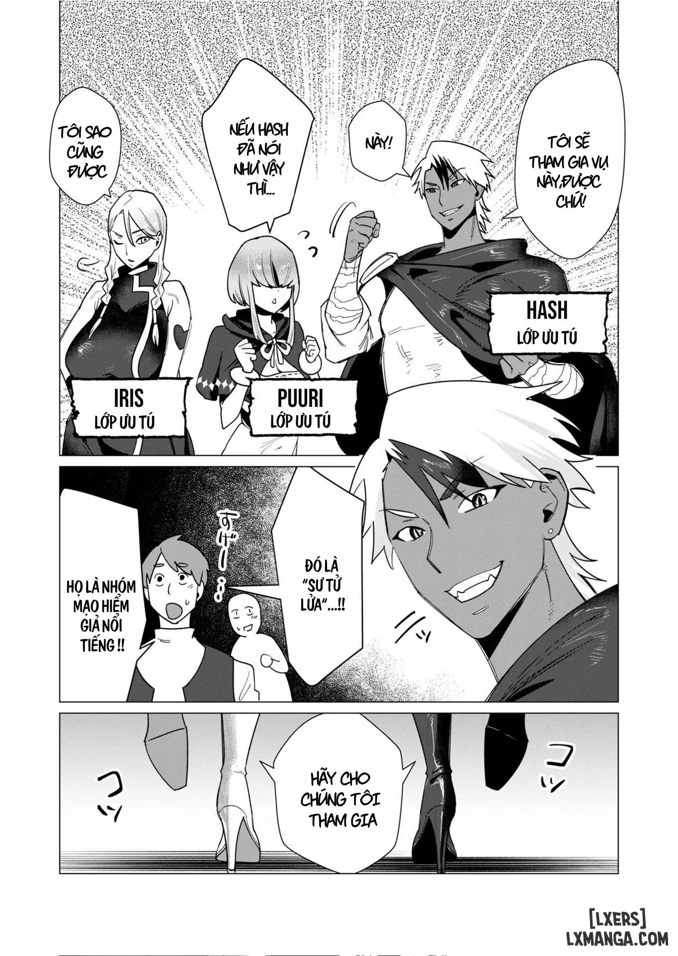 HentaiVN.net - Ảnh 23 - The Hero Wants A Married Woman As A Reward - Chap 10 : Dũng Sĩ x Nữ Hiệp Sĩ x Orc King