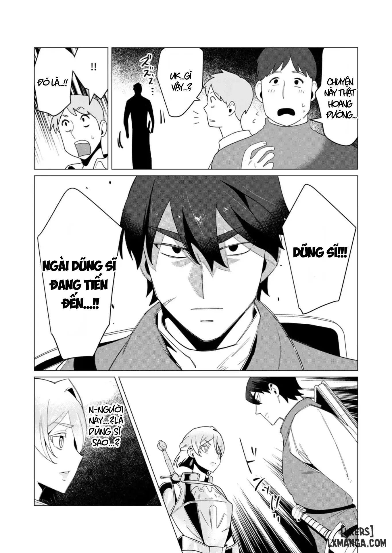 HentaiVN.net - Ảnh 27 - The Hero Wants A Married Woman As A Reward - Chap 10 : Dũng Sĩ x Nữ Hiệp Sĩ x Orc King
