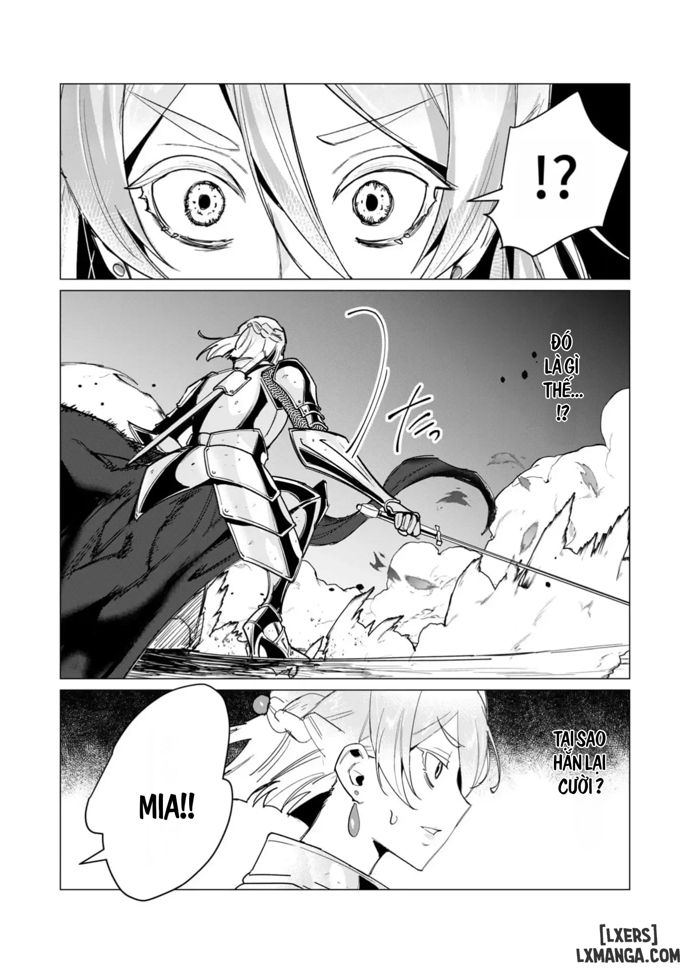 HentaiVN.net - Ảnh 22 - The Hero Wants A Married Woman As A Reward - Chap 11: Dũng Sĩ x Nữ Hiệp Sĩ x Orc King(Phần 2)