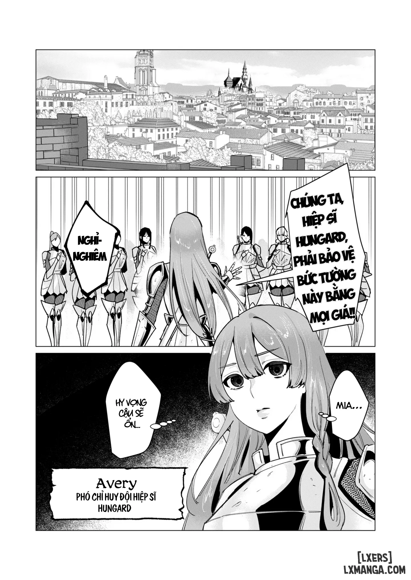HentaiVN.net - Ảnh 7 - The Hero Wants A Married Woman As A Reward - Chap 11: Dũng Sĩ x Nữ Hiệp Sĩ x Orc King(Phần 2)