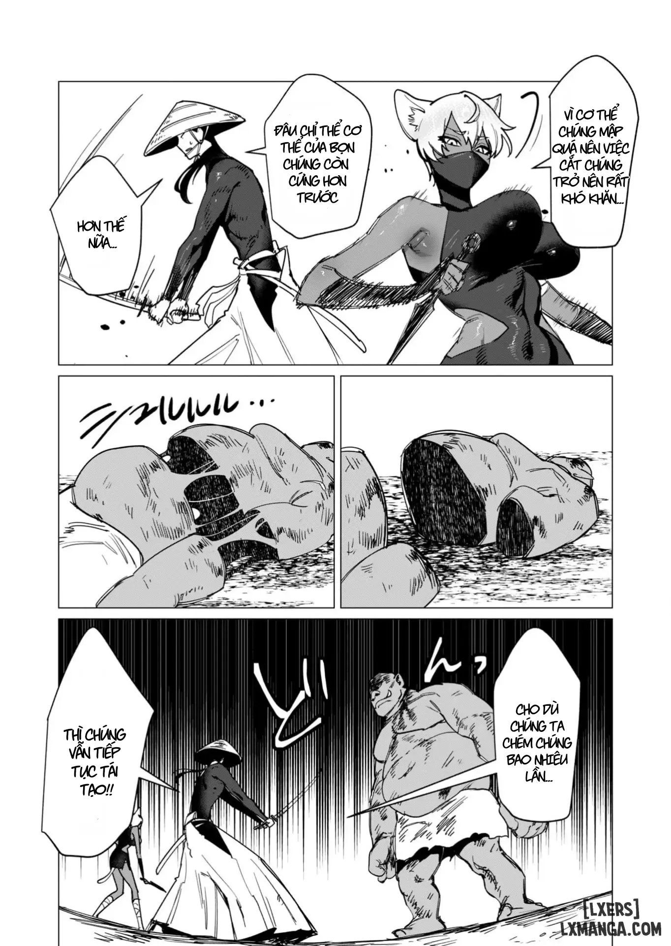 HentaiVN.net - Ảnh 10 - The Hero Wants A Married Woman As A Reward - Chap 12 : Dũng Sĩ x Nữ Hiệp Sĩ x Orc King(Phần 3)
