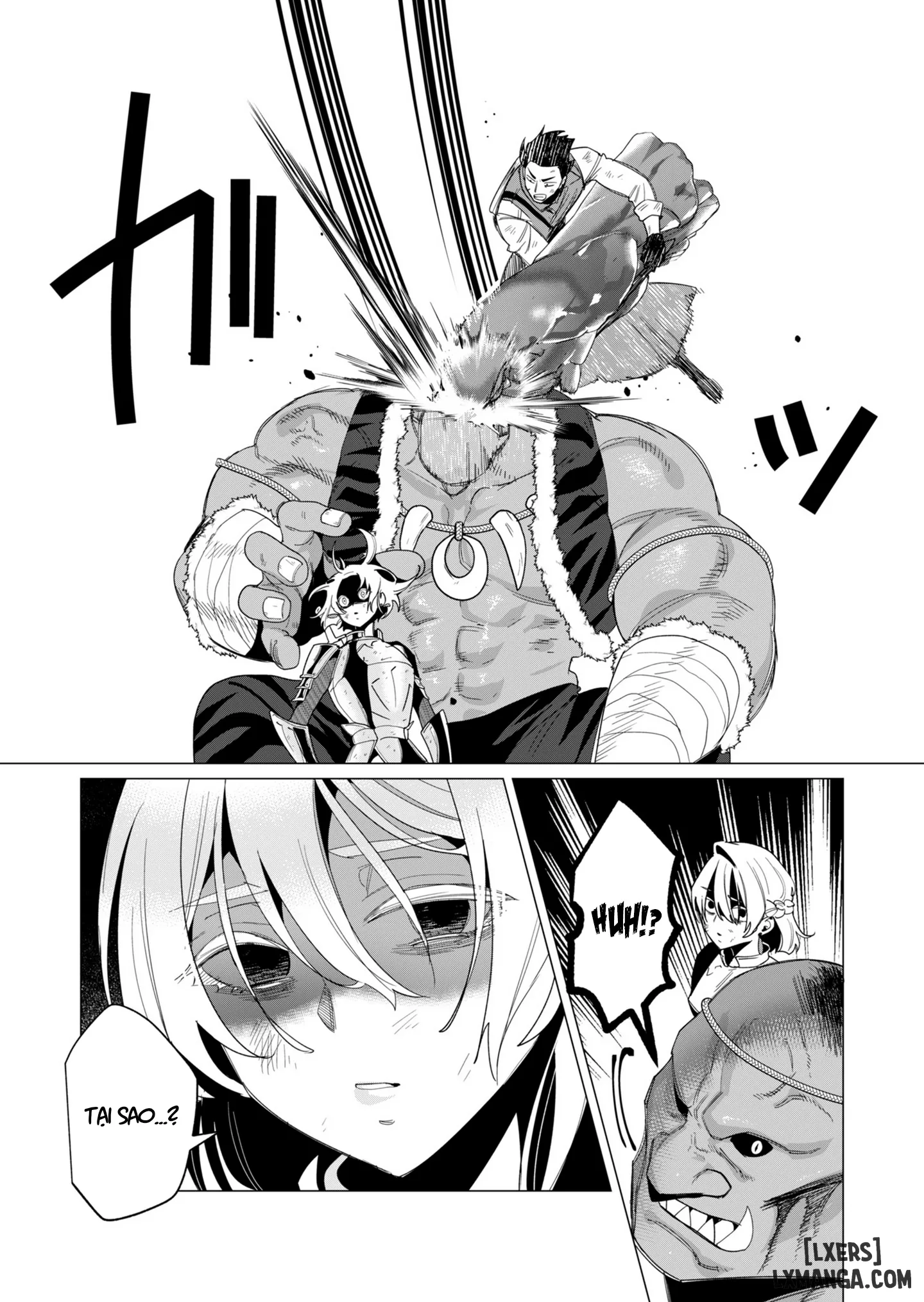 HentaiVN.net - Ảnh 11 - The Hero Wants A Married Woman As A Reward - Chap 13 : Dũng Sĩ x Nữ Hiệp Sĩ x Orc King(Phần 4)
