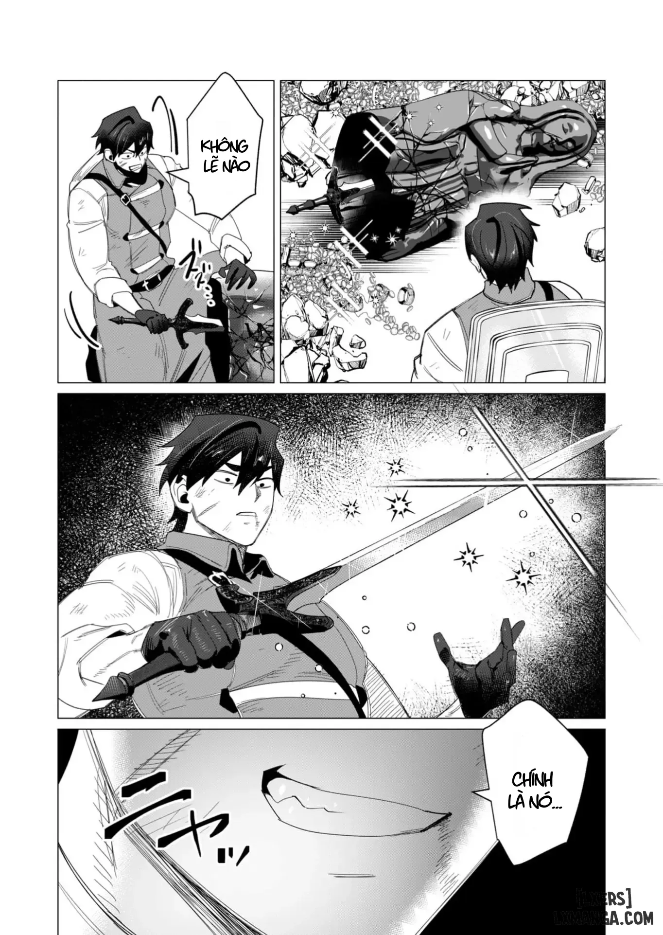 HentaiVN.net - Ảnh 20 - The Hero Wants A Married Woman As A Reward - Chap 13 : Dũng Sĩ x Nữ Hiệp Sĩ x Orc King(Phần 4)