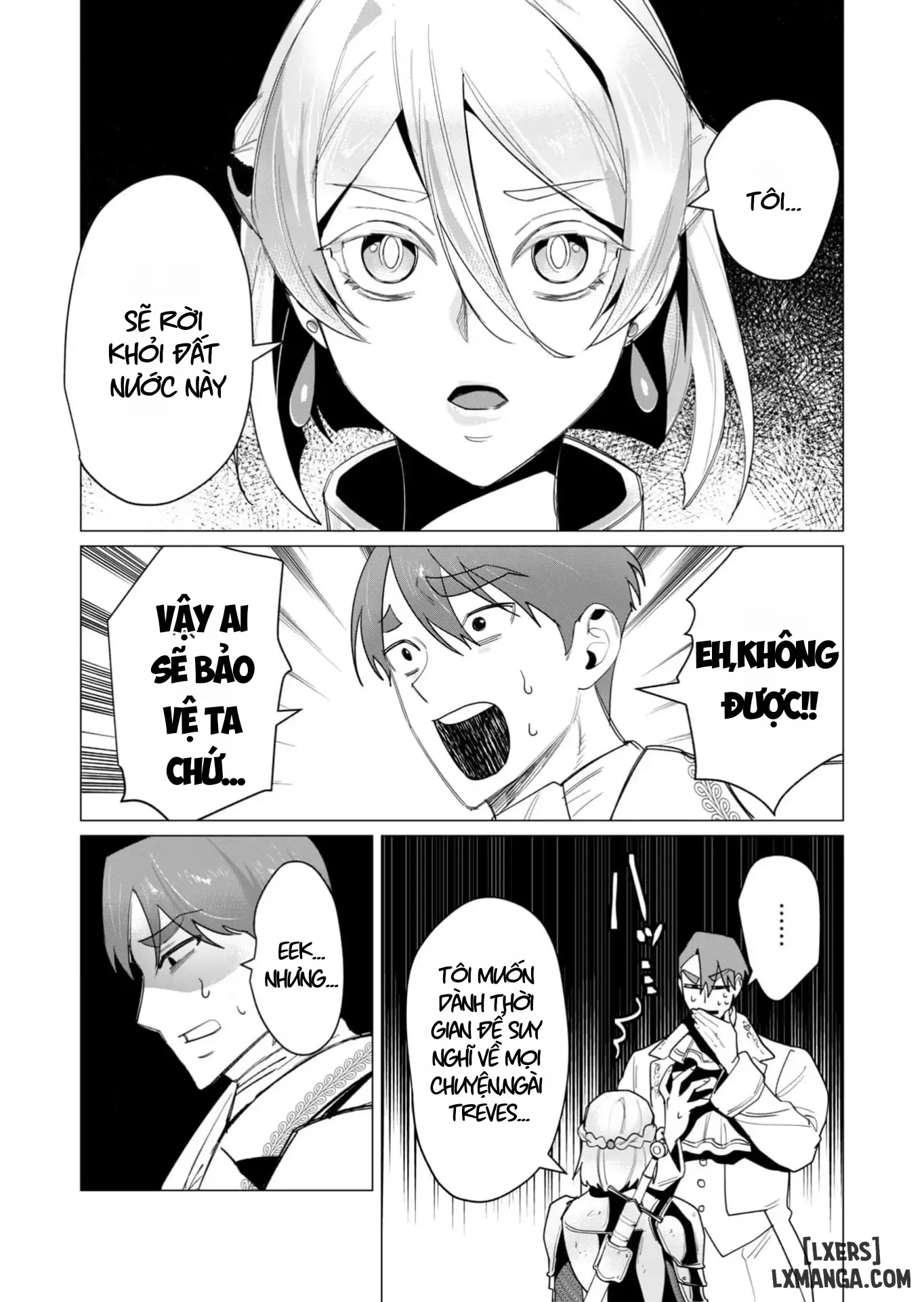 HentaiVN.net - Ảnh 27 - The Hero Wants A Married Woman As A Reward - Chap 13 : Dũng Sĩ x Nữ Hiệp Sĩ x Orc King(Phần 4)