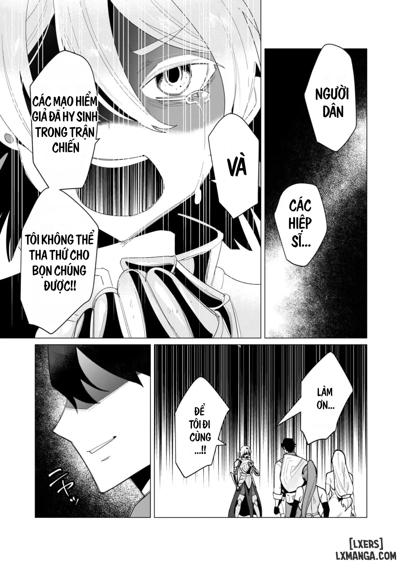HentaiVN.net - Ảnh 31 - The Hero Wants A Married Woman As A Reward - Chap 13 : Dũng Sĩ x Nữ Hiệp Sĩ x Orc King(Phần 4)