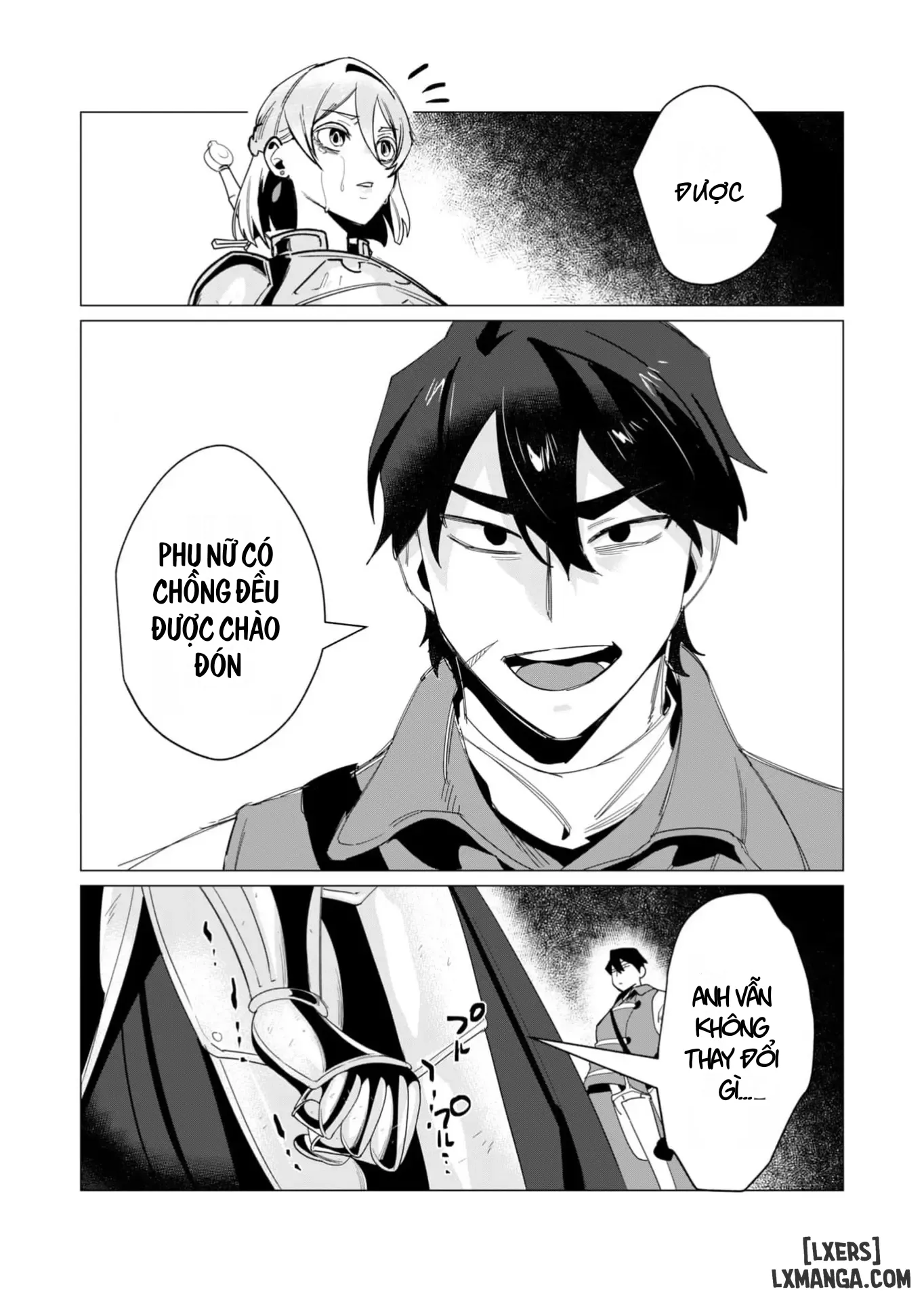 HentaiVN.net - Ảnh 32 - The Hero Wants A Married Woman As A Reward - Chap 13 : Dũng Sĩ x Nữ Hiệp Sĩ x Orc King(Phần 4)