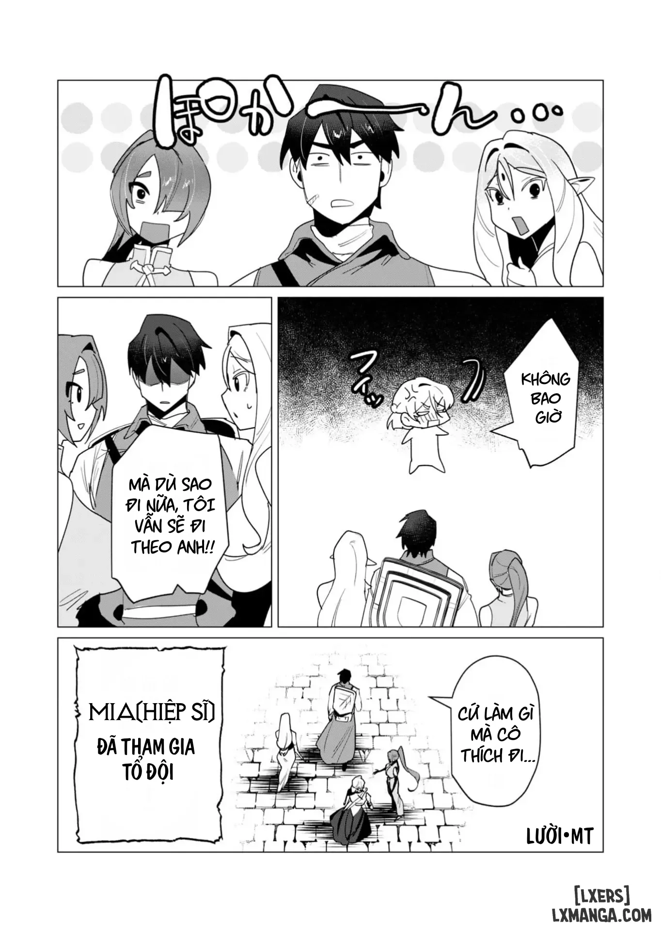 HentaiVN.net - Ảnh 34 - The Hero Wants A Married Woman As A Reward - Chap 13 : Dũng Sĩ x Nữ Hiệp Sĩ x Orc King(Phần 4)