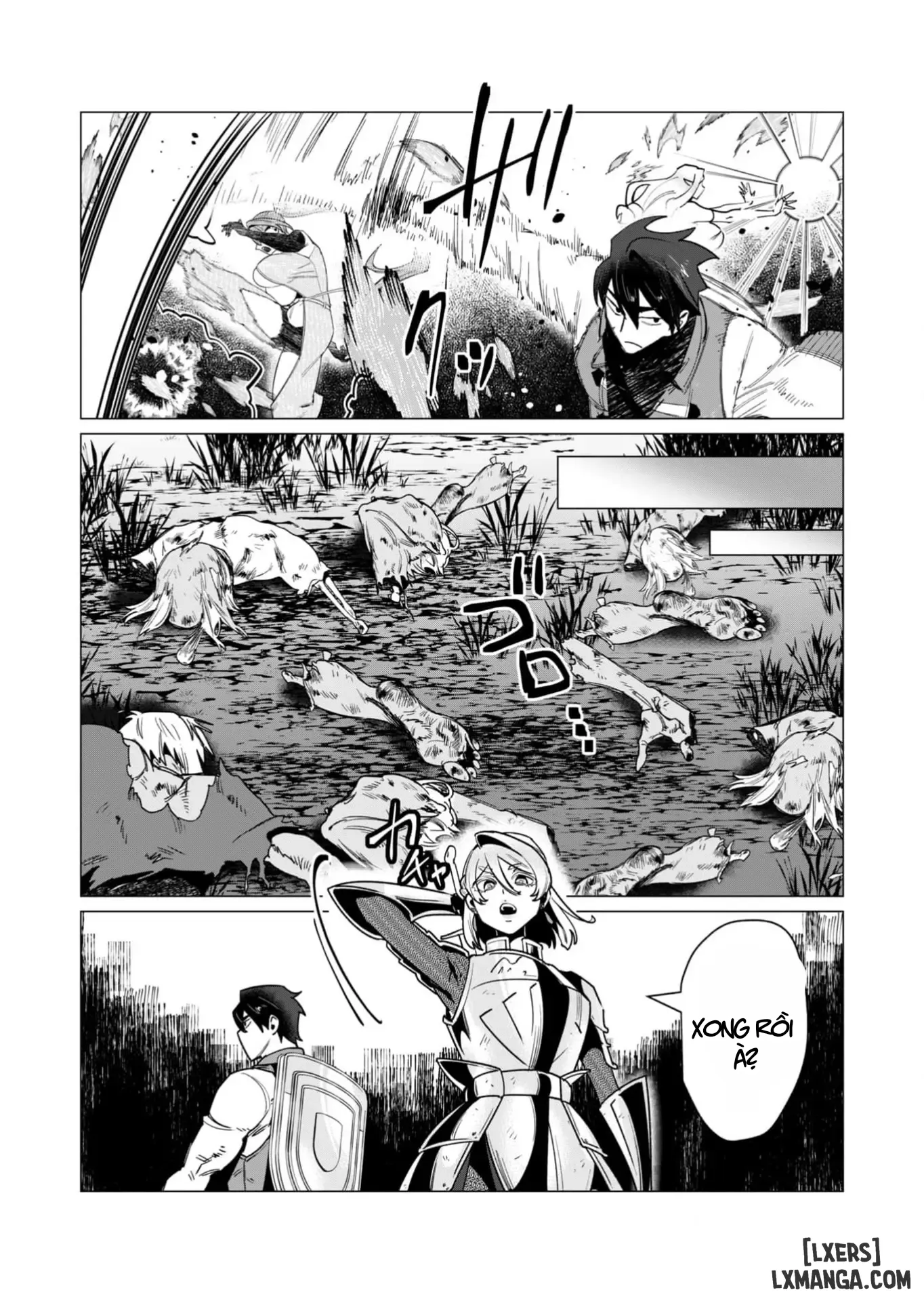 HentaiVN.net - Ảnh 15 - The Hero Wants A Married Woman As A Reward - Chap 14 : Dũng Sĩ và lời nguyền Dark Elf (Phần 1)