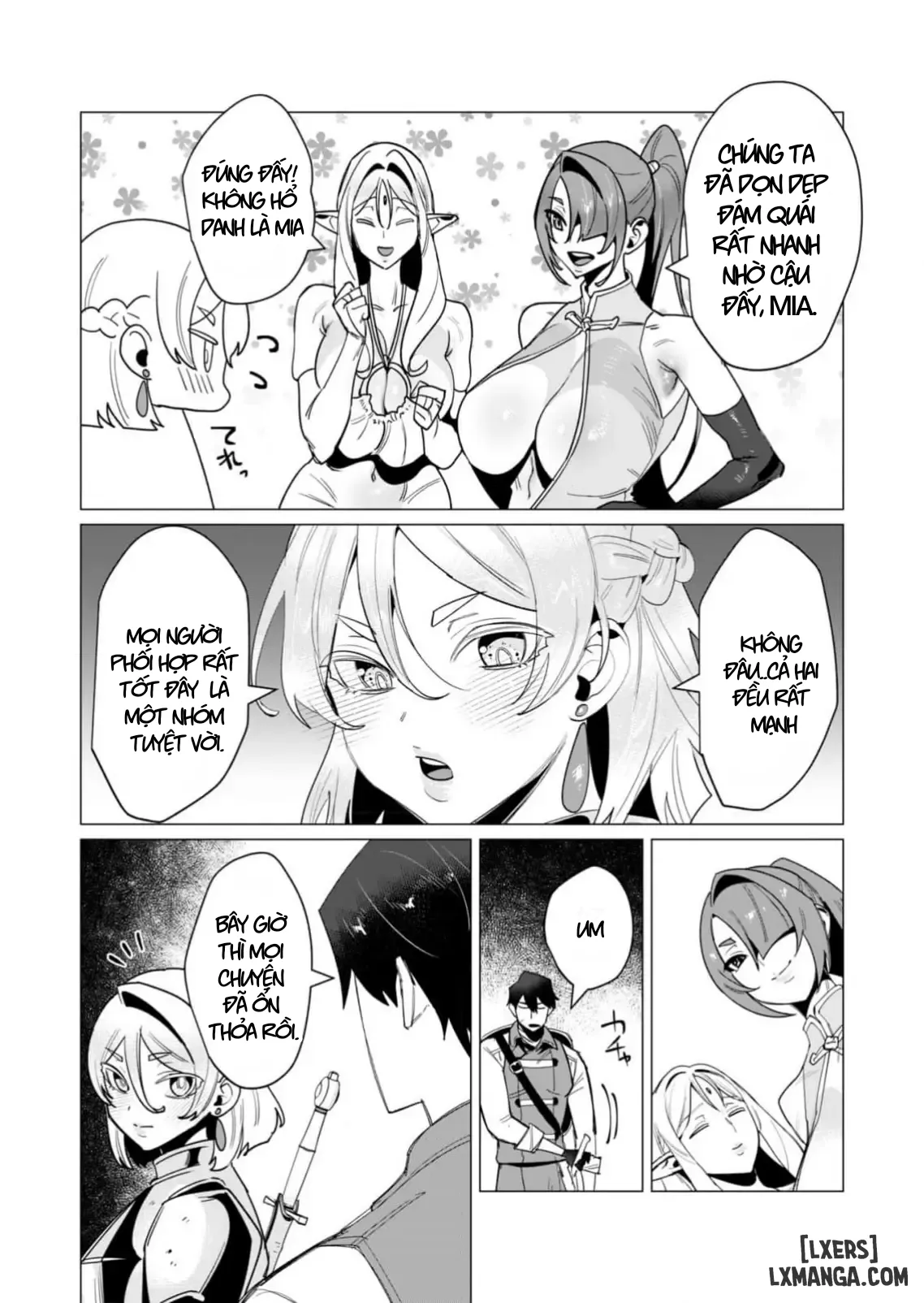 HentaiVN.net - Ảnh 16 - The Hero Wants A Married Woman As A Reward - Chap 14 : Dũng Sĩ và lời nguyền Dark Elf (Phần 1)