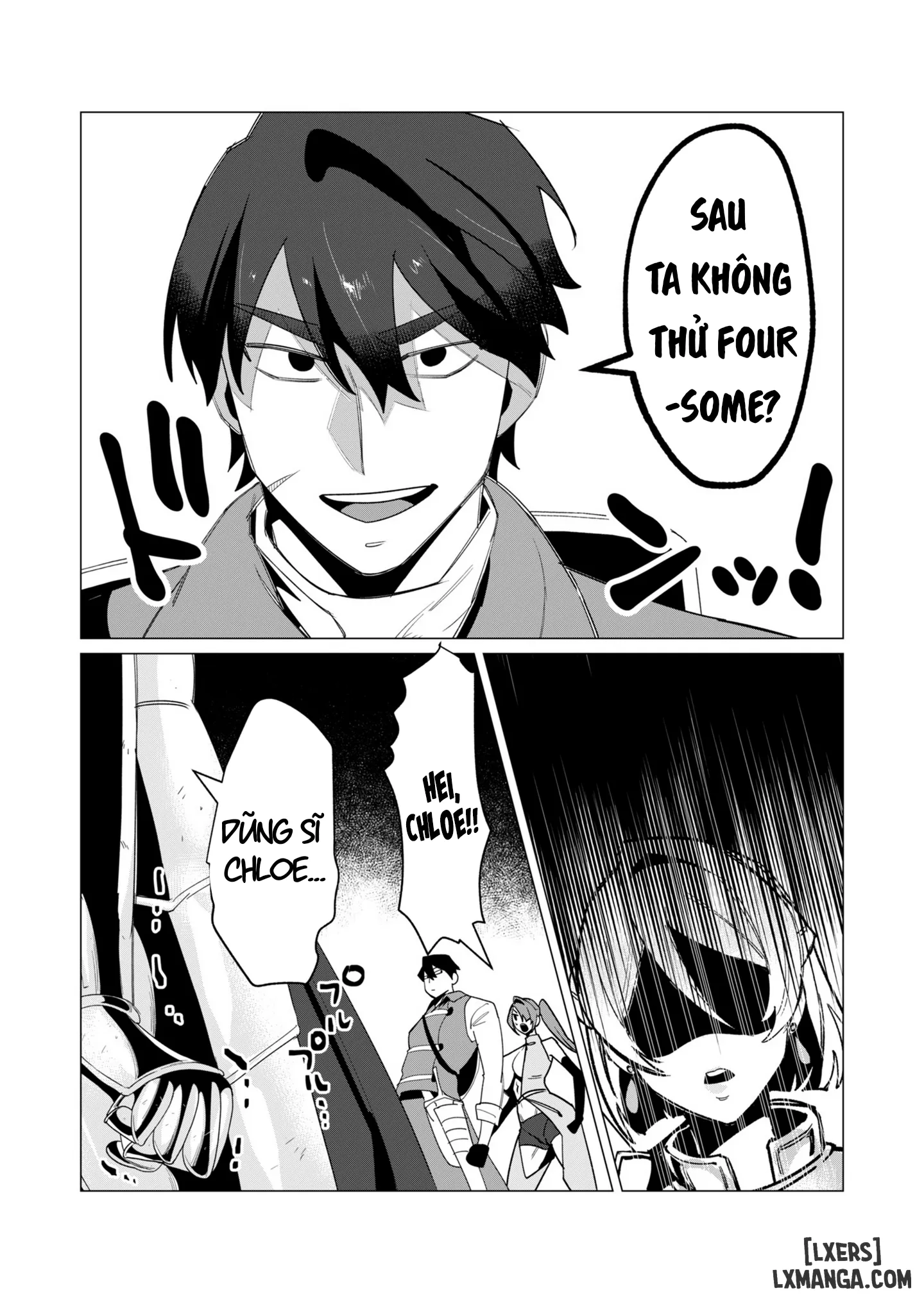 HentaiVN.net - Ảnh 17 - The Hero Wants A Married Woman As A Reward - Chap 14 : Dũng Sĩ và lời nguyền Dark Elf (Phần 1)