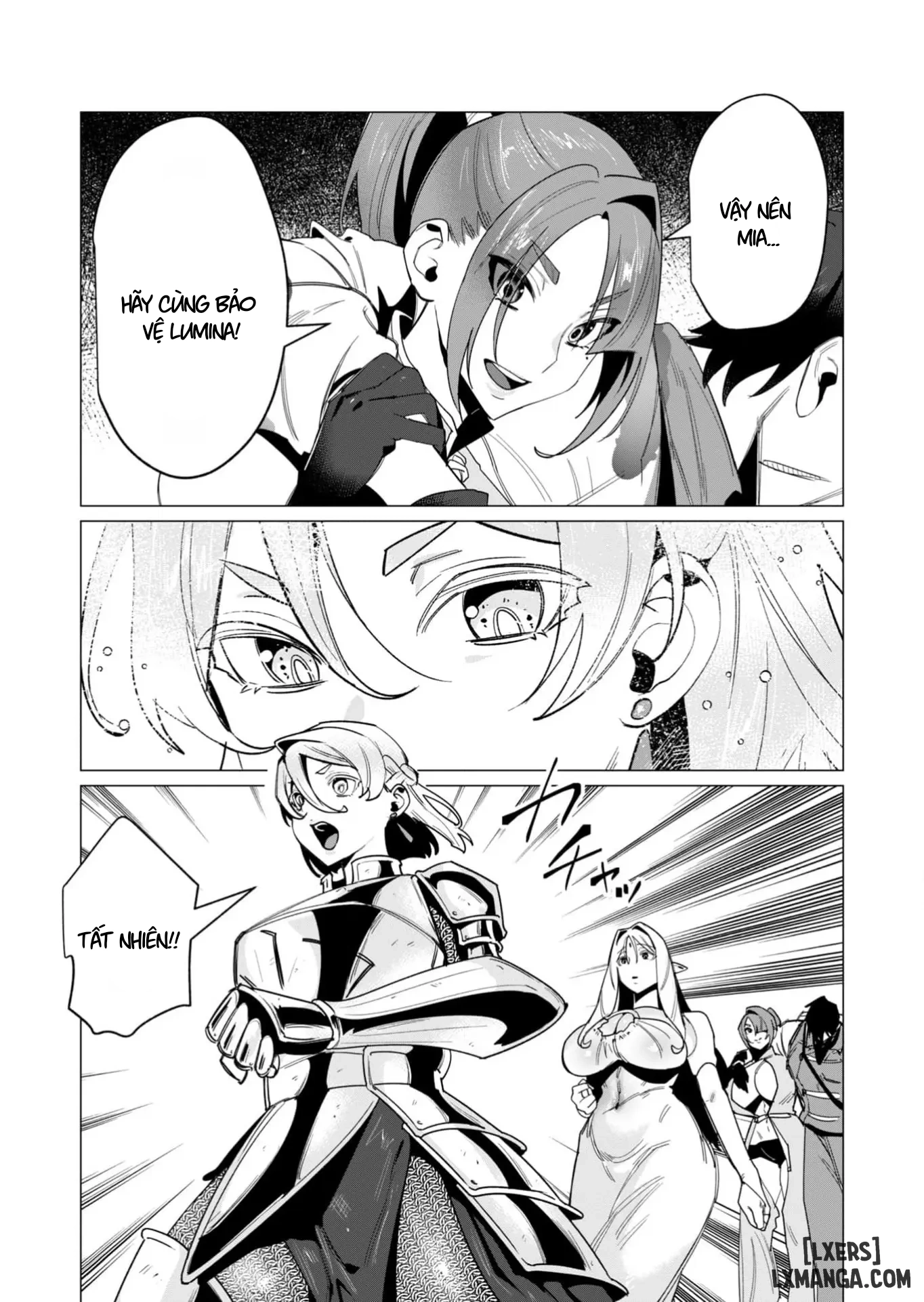 HentaiVN.net - Ảnh 12 - The Hero Wants A Married Woman As A Reward - Chap 15 : Dũng Sĩ và lời nguyền Dark Elf (Phần 2)