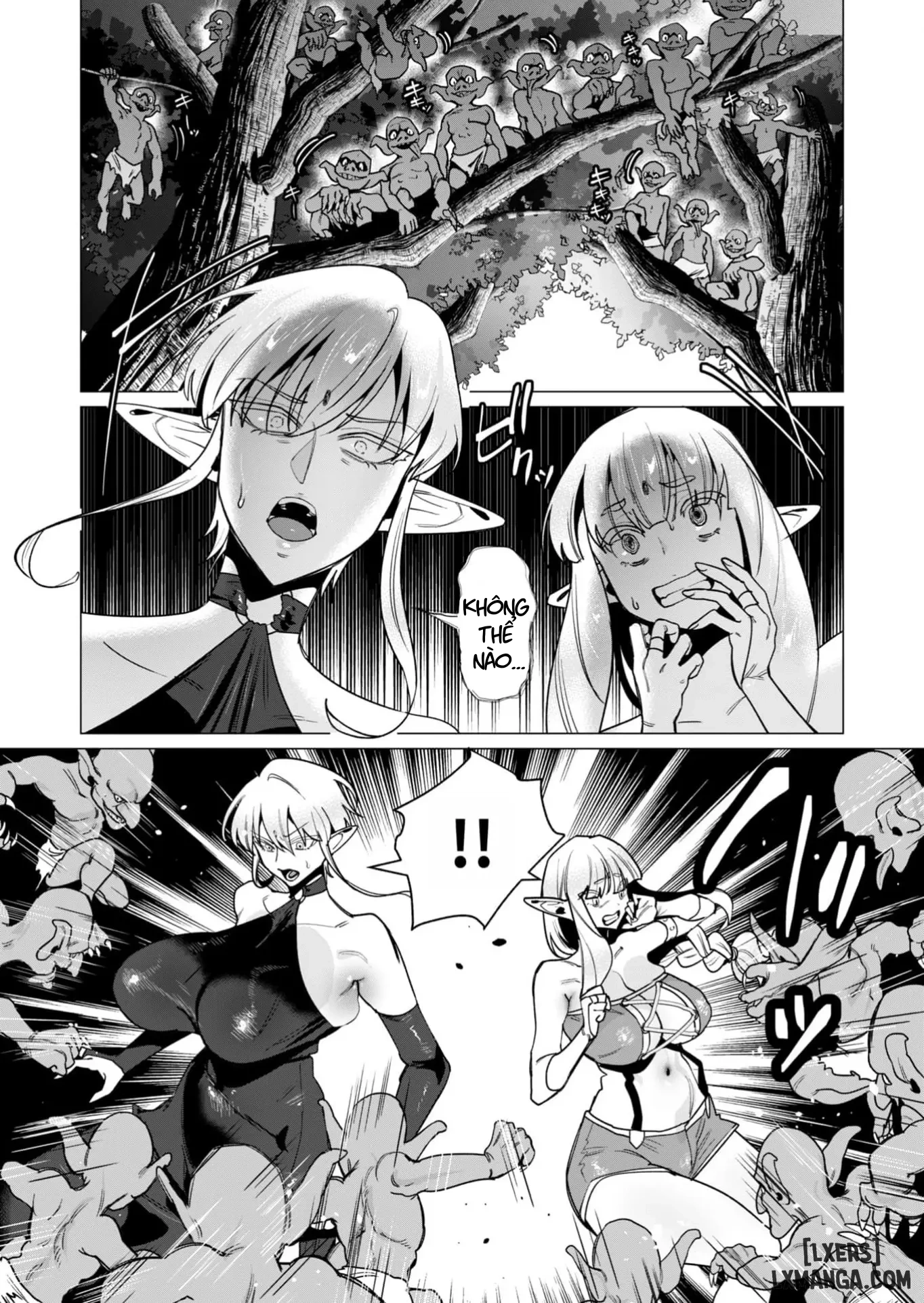HentaiVN.net - Ảnh 28 - The Hero Wants A Married Woman As A Reward - Chap 15 : Dũng Sĩ và lời nguyền Dark Elf (Phần 2)