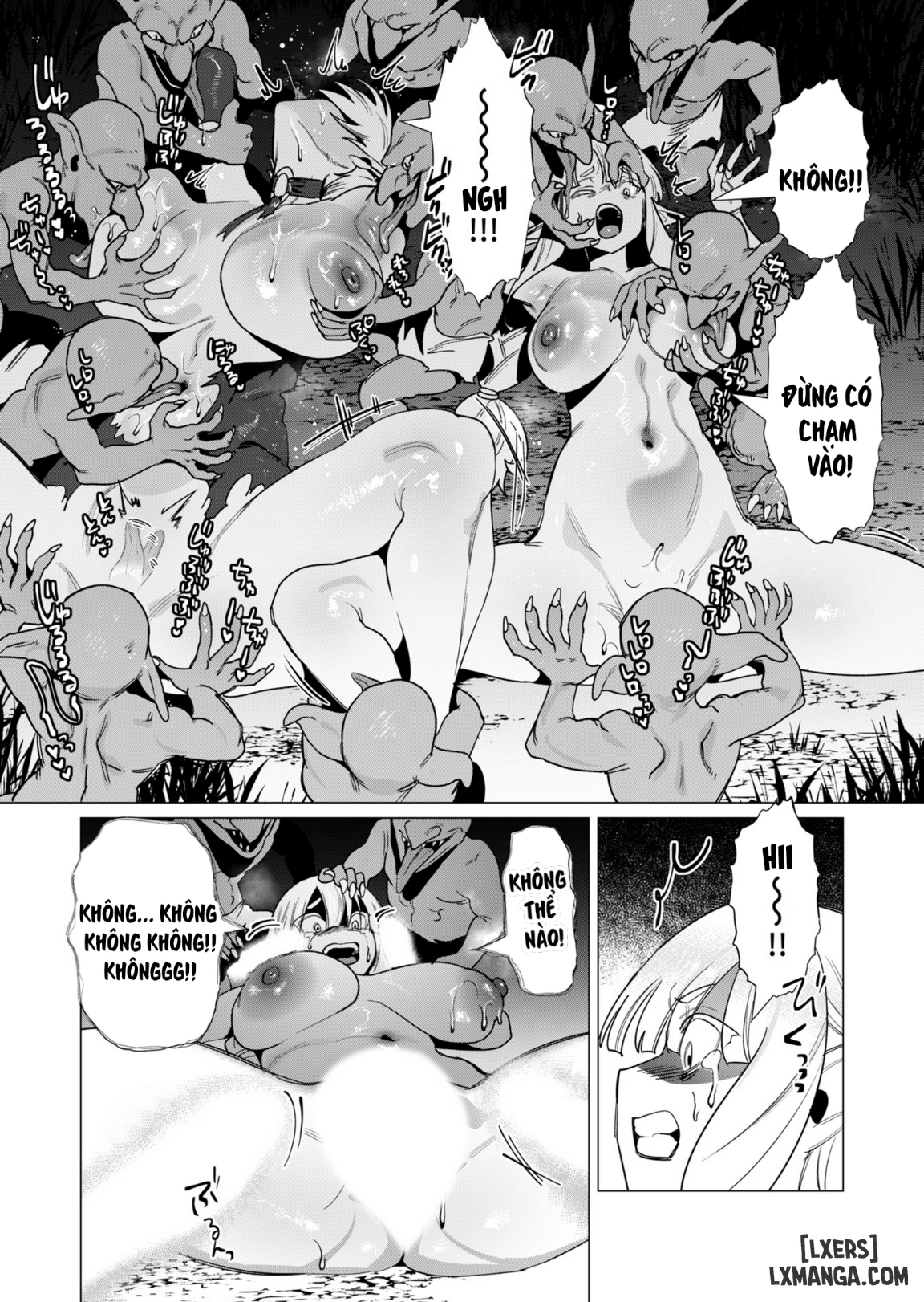 HentaiVN.net - Ảnh 30 - The Hero Wants A Married Woman As A Reward - Chap 15 : Dũng Sĩ và lời nguyền Dark Elf (Phần 2)