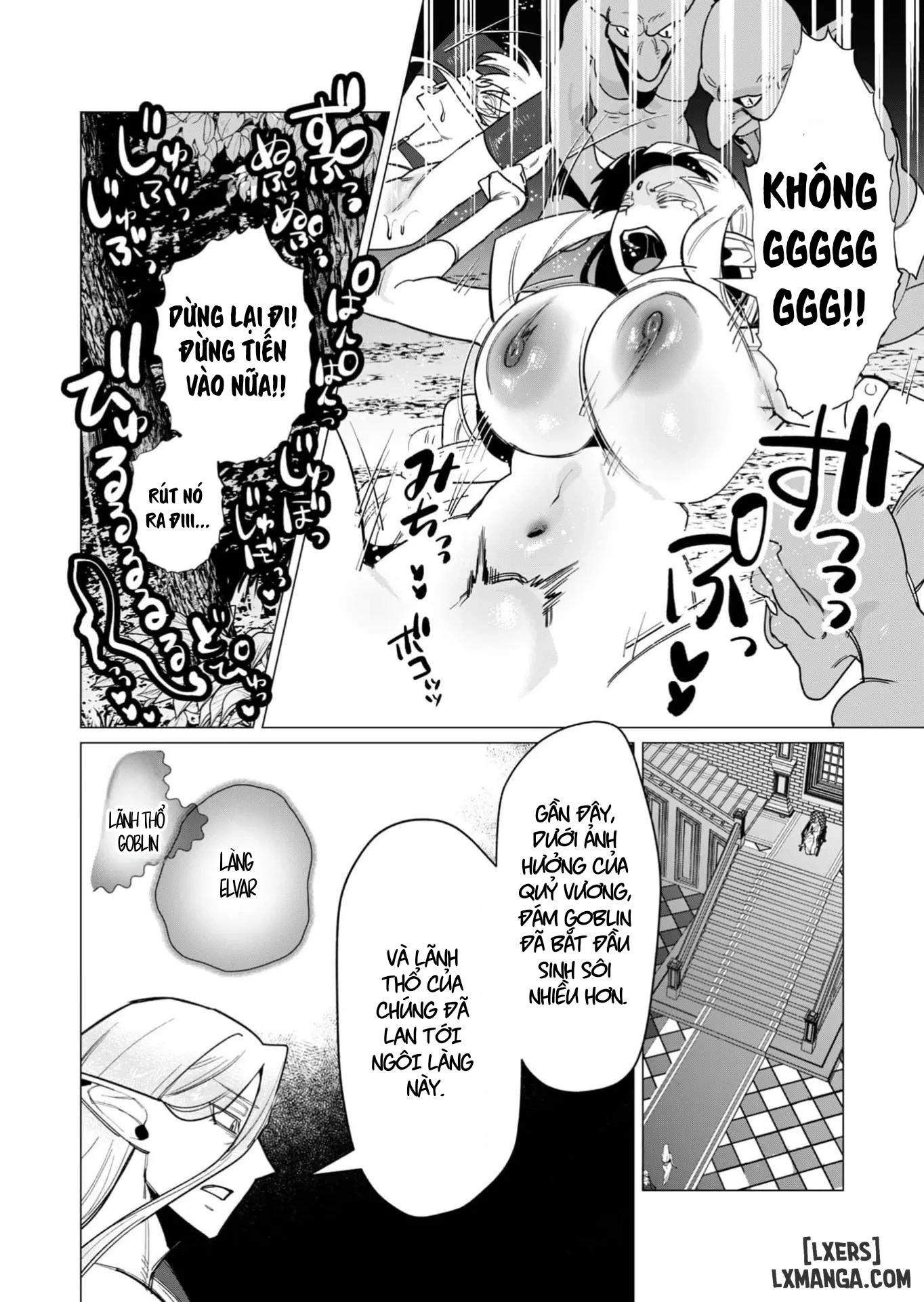 HentaiVN.net - Ảnh 31 - The Hero Wants A Married Woman As A Reward - Chap 15 : Dũng Sĩ và lời nguyền Dark Elf (Phần 2)