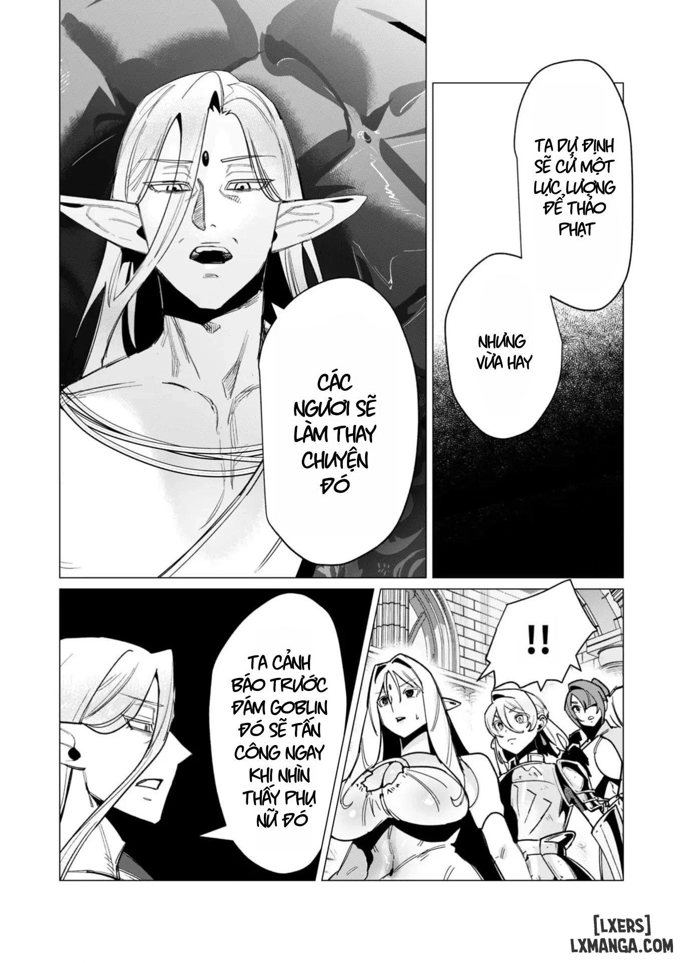 HentaiVN.net - Ảnh 33 - The Hero Wants A Married Woman As A Reward - Chap 15 : Dũng Sĩ và lời nguyền Dark Elf (Phần 2)