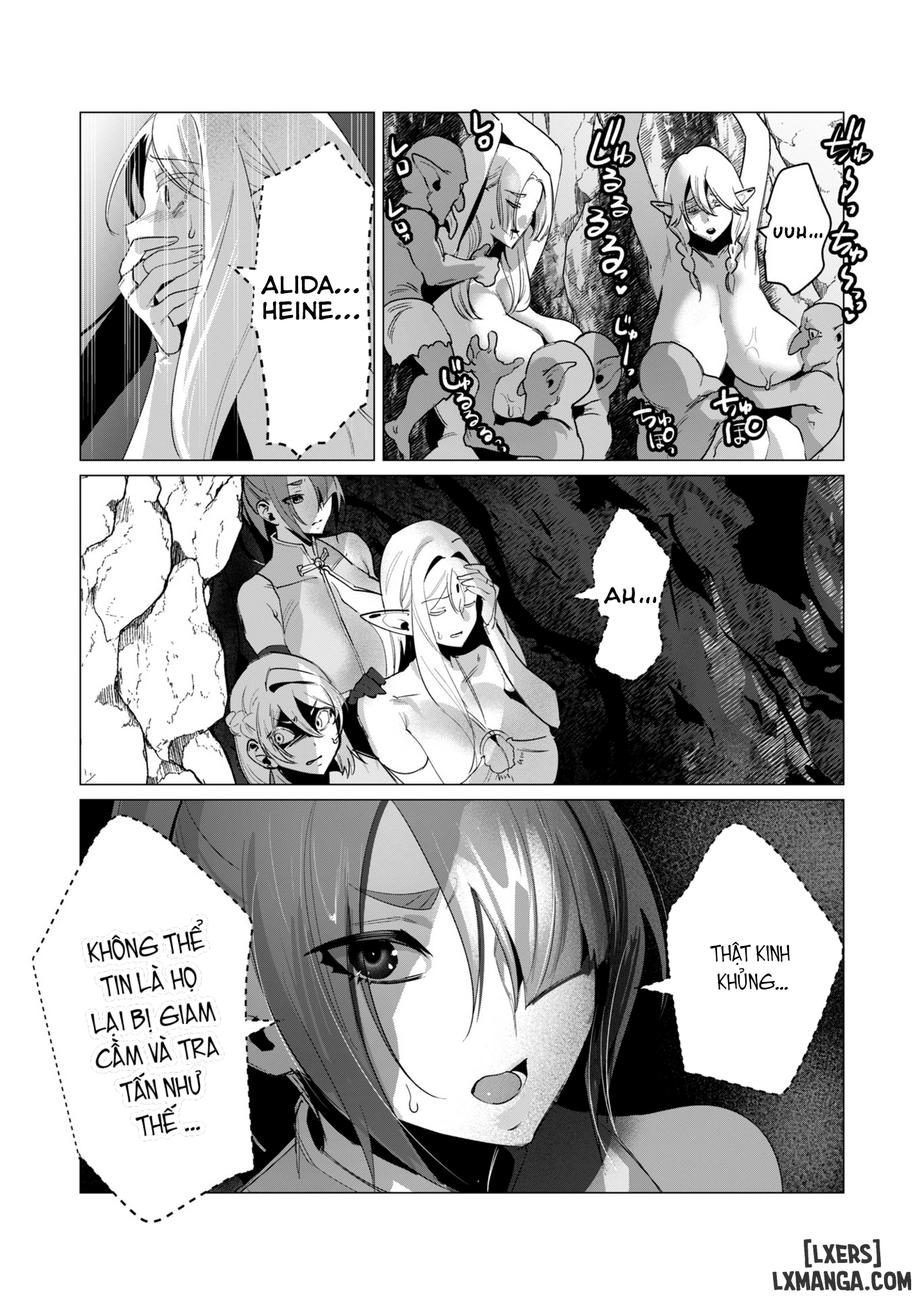 HentaiVN.net - Ảnh 11 - The Hero Wants A Married Woman As A Reward - Chap 16 : Dũng Sĩ và lời nguyền Dark Elf (Phần 3)