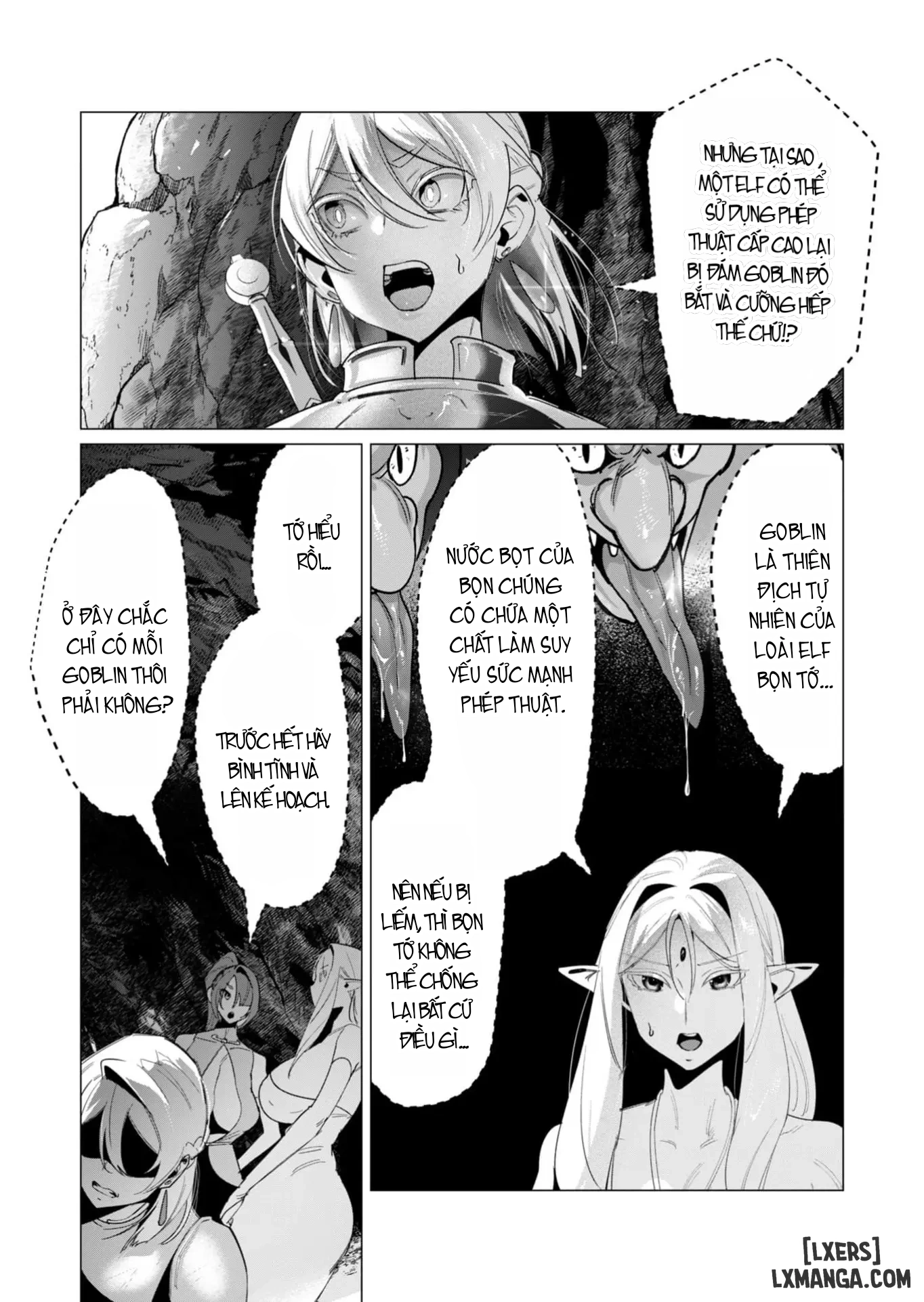 HentaiVN.net - Ảnh 12 - The Hero Wants A Married Woman As A Reward - Chap 16 : Dũng Sĩ và lời nguyền Dark Elf (Phần 3)