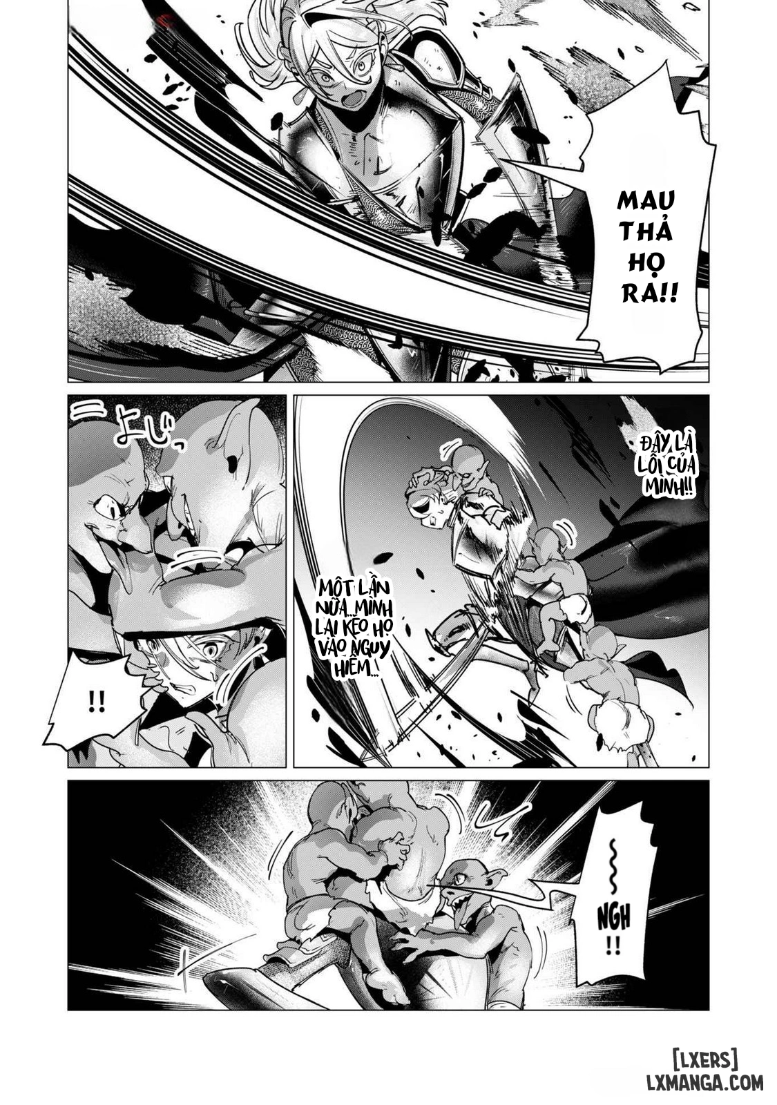 HentaiVN.net - Ảnh 22 - The Hero Wants A Married Woman As A Reward - Chap 16 : Dũng Sĩ và lời nguyền Dark Elf (Phần 3)