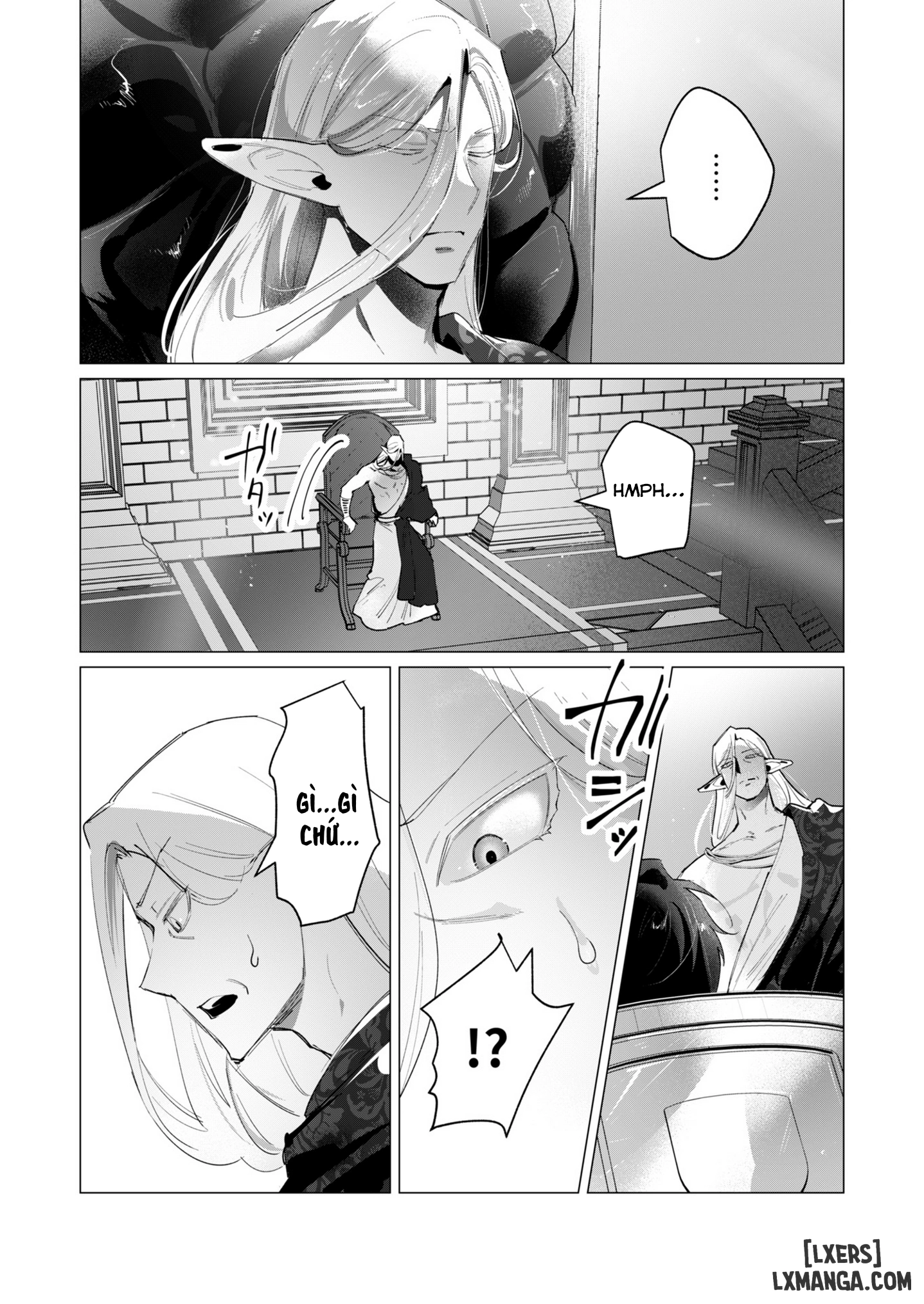 HentaiVN.net - Ảnh 5 - The Hero Wants A Married Woman As A Reward - Chap 16 : Dũng Sĩ và lời nguyền Dark Elf (Phần 3)
