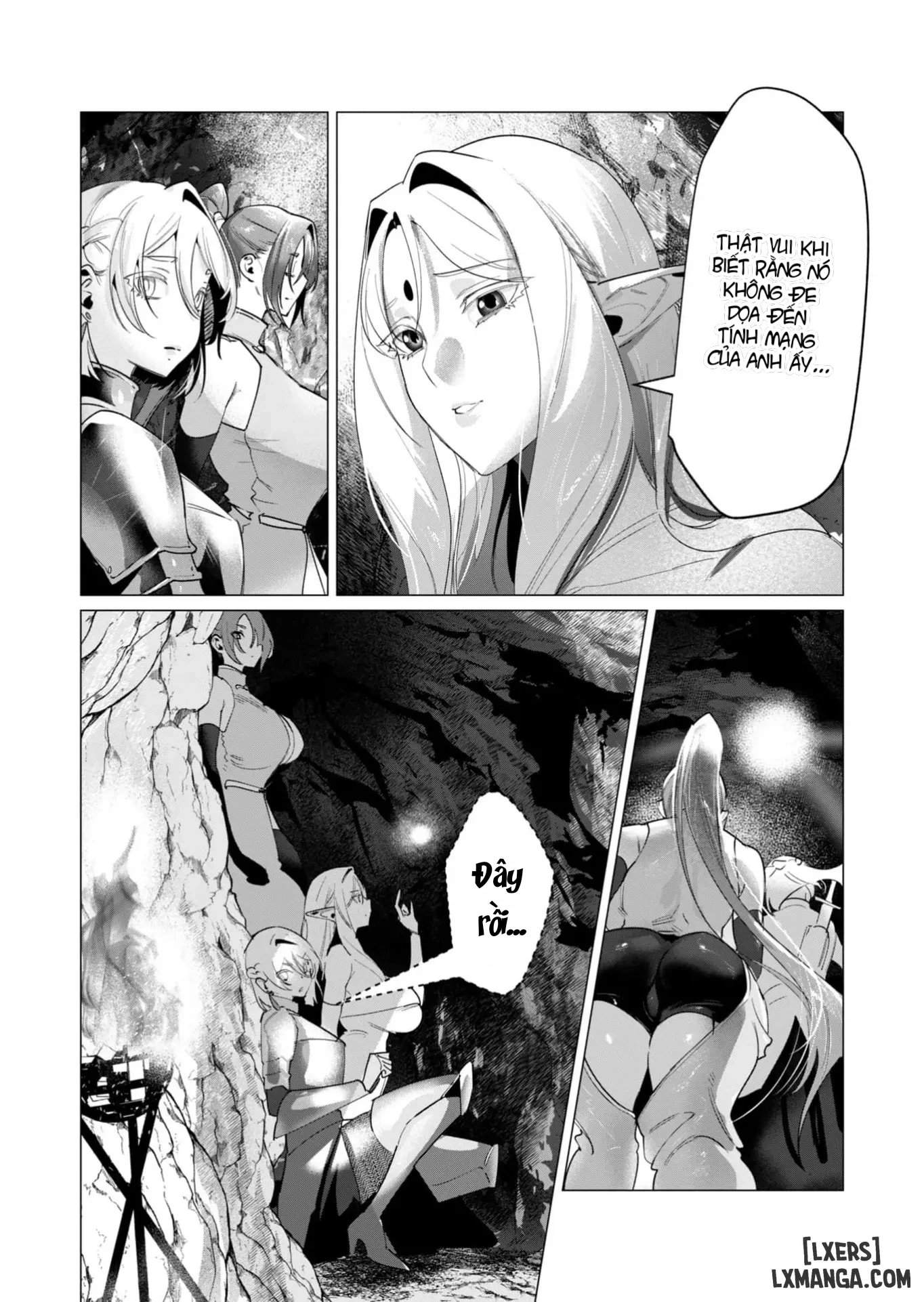HentaiVN.net - Ảnh 8 - The Hero Wants A Married Woman As A Reward - Chap 16 : Dũng Sĩ và lời nguyền Dark Elf (Phần 3)