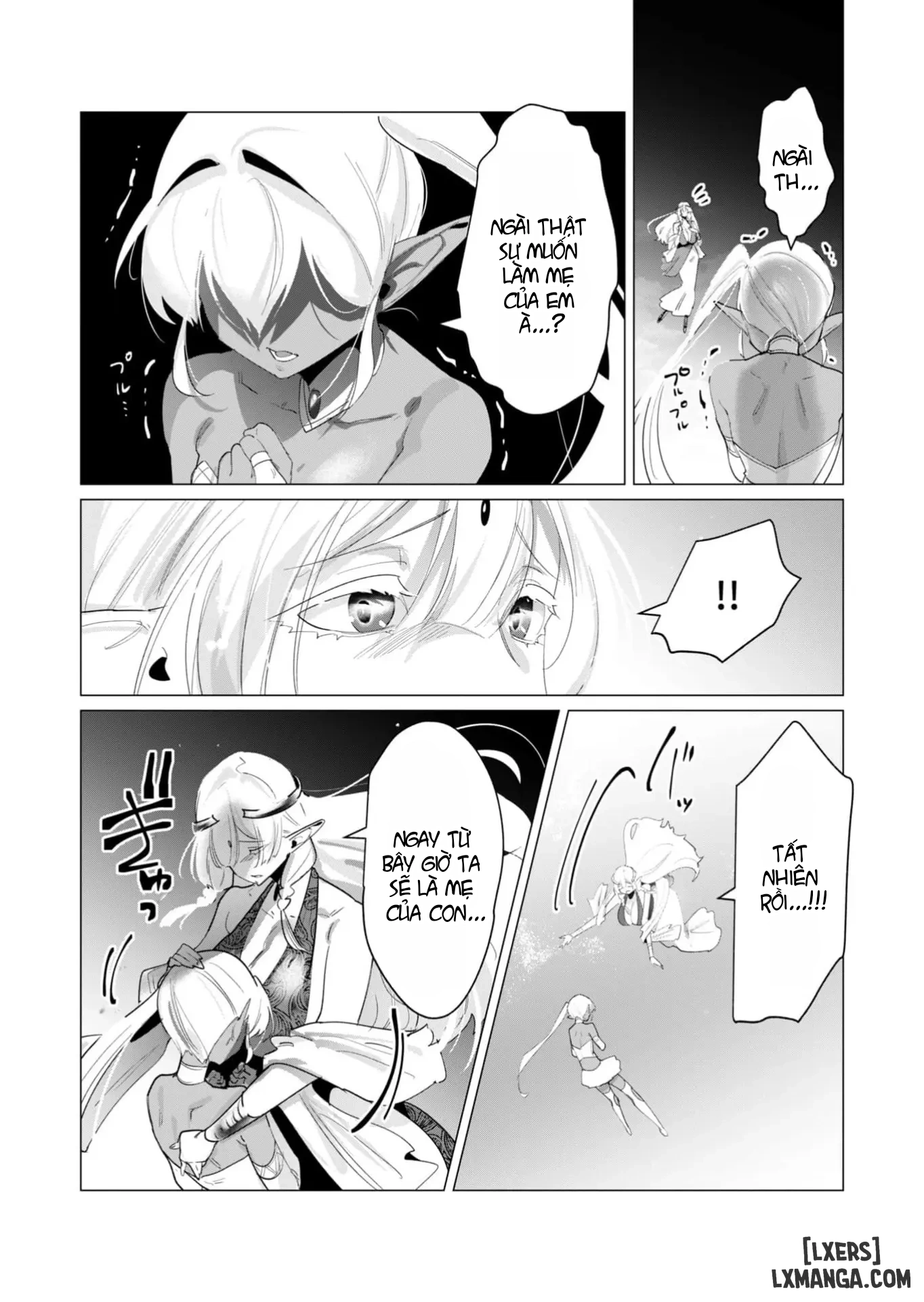 HentaiVN.net - Ảnh 22 - The Hero Wants A Married Woman As A Reward - Chap 17 : Dũng Sĩ và lời nguyền Dark Elf (Phần 4)