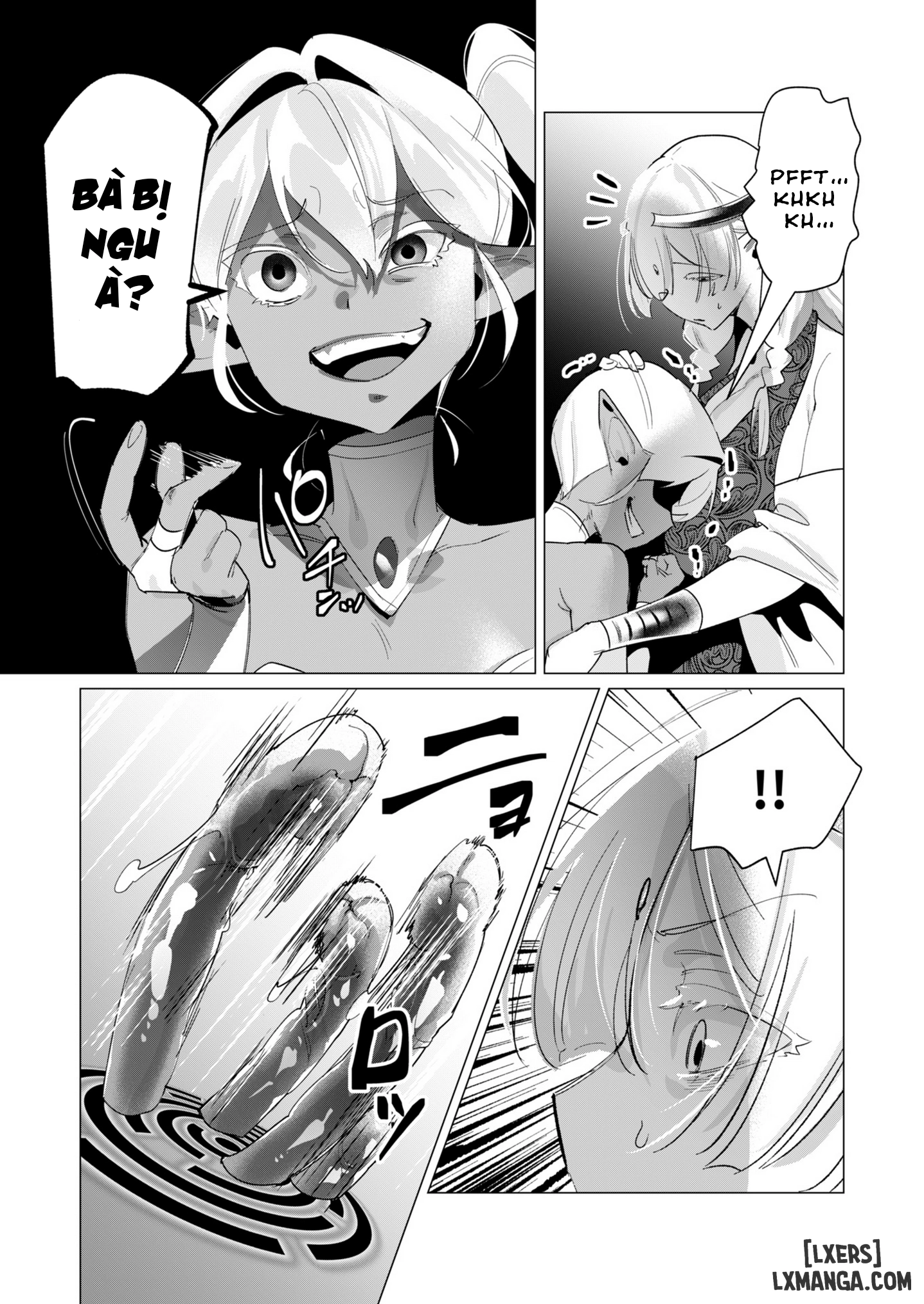 HentaiVN.net - Ảnh 23 - The Hero Wants A Married Woman As A Reward - Chap 17 : Dũng Sĩ và lời nguyền Dark Elf (Phần 4)