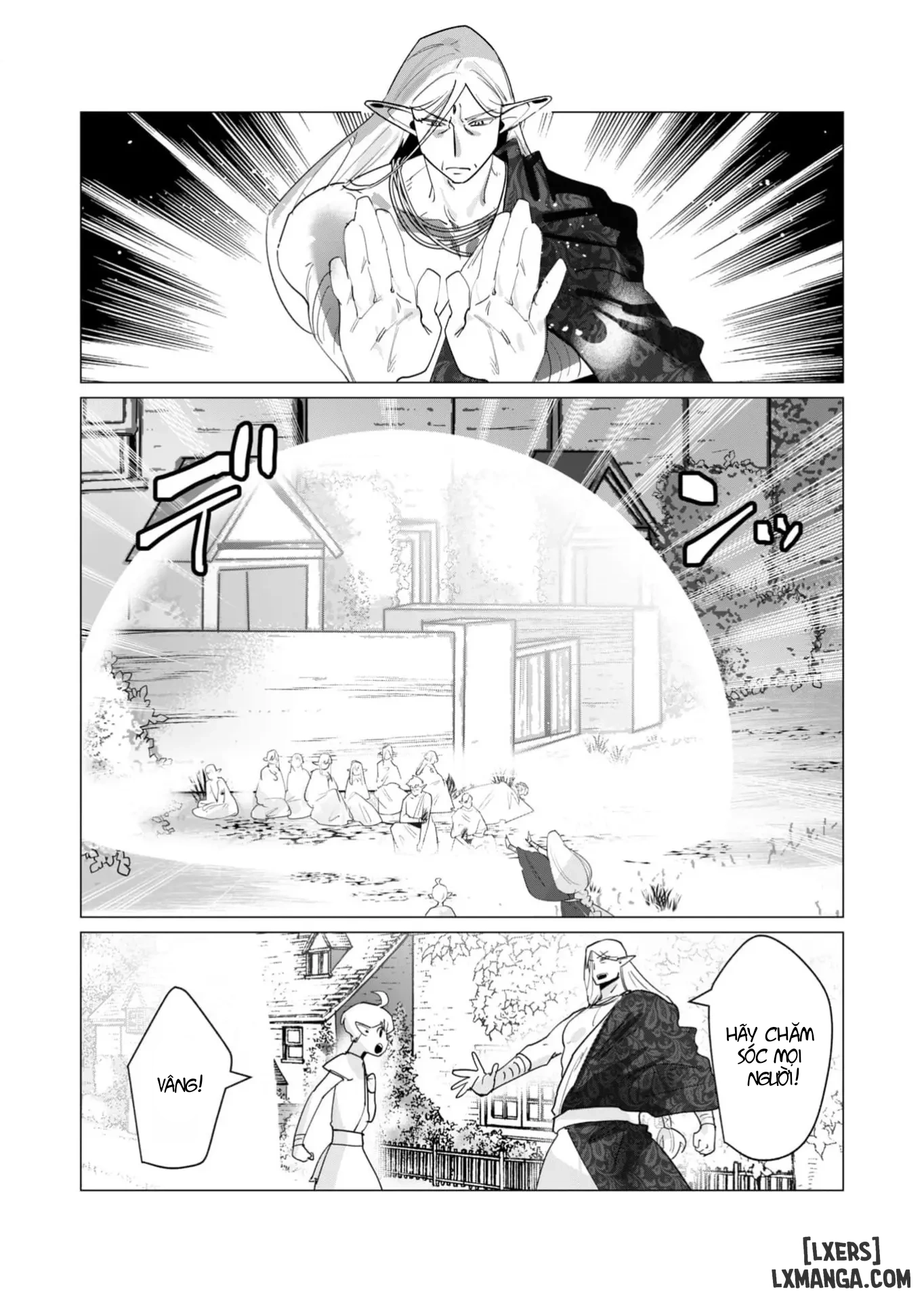 HentaiVN.net - Ảnh 34 - The Hero Wants A Married Woman As A Reward - Chap 17 : Dũng Sĩ và lời nguyền Dark Elf (Phần 4)