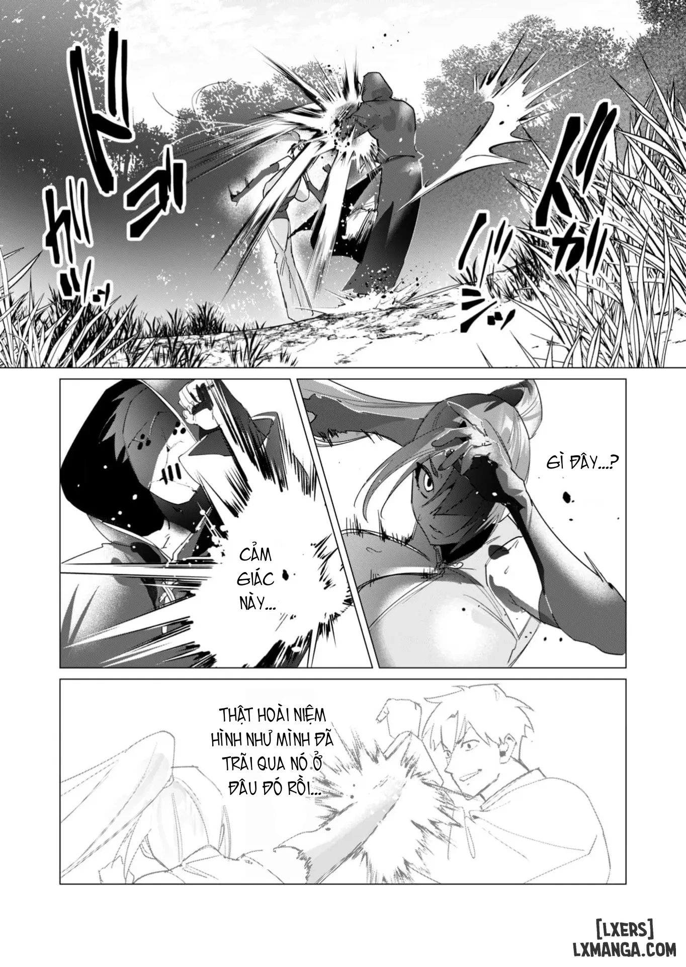 HentaiVN.net - Ảnh 36 - The Hero Wants A Married Woman As A Reward - Chap 17 : Dũng Sĩ và lời nguyền Dark Elf (Phần 4)