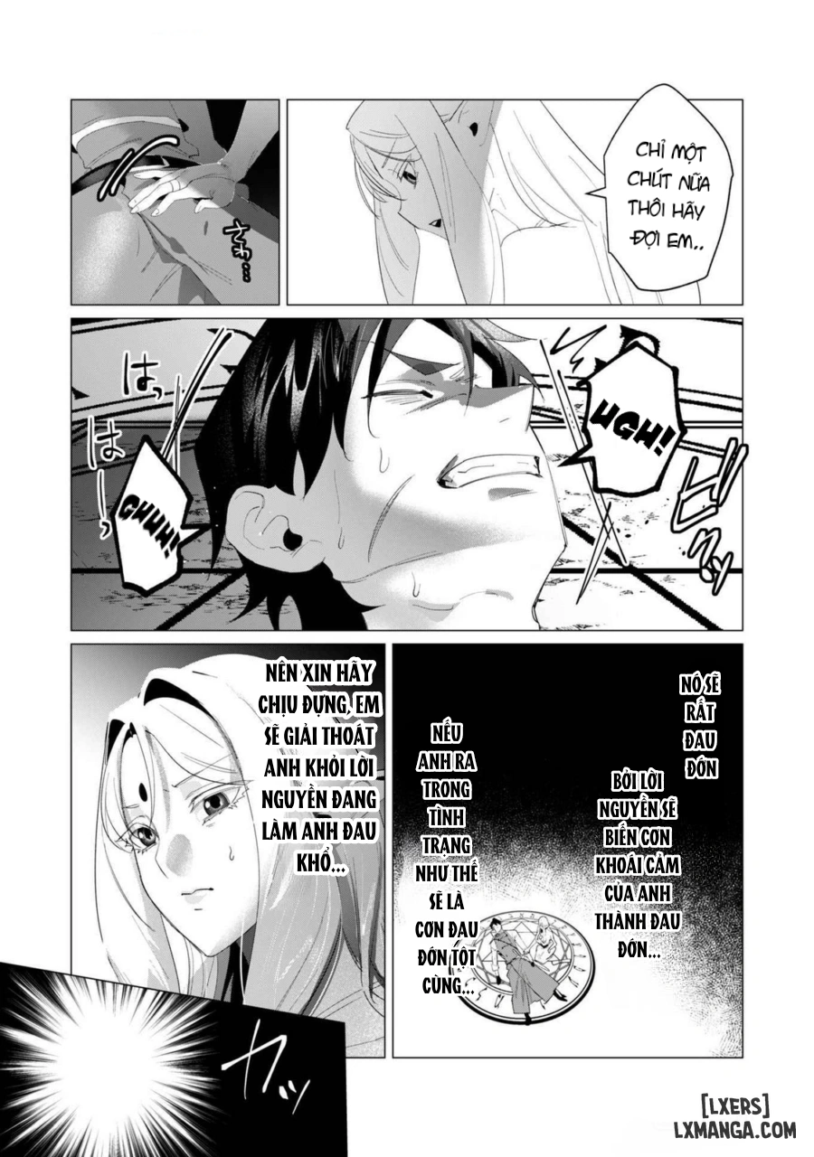 HentaiVN.net - Ảnh 17 - The Hero Wants A Married Woman As A Reward - Chap 18 : Dũng Sĩ và lời nguyền Dark Elf (Phần 5)
