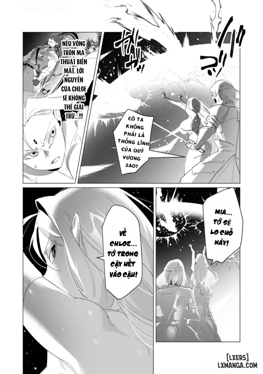 HentaiVN.net - Ảnh 20 - The Hero Wants A Married Woman As A Reward - Chap 18 : Dũng Sĩ và lời nguyền Dark Elf (Phần 5)