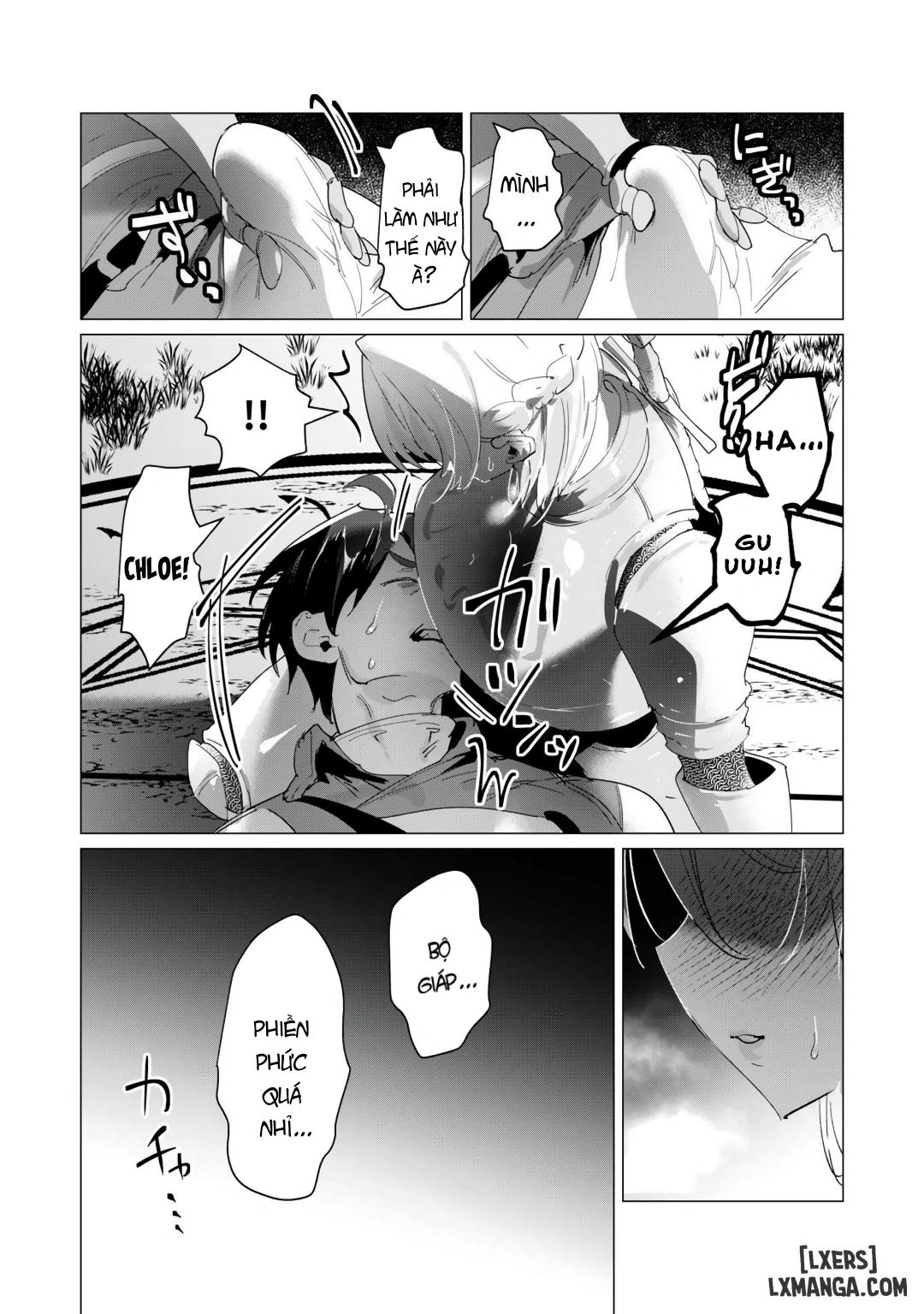 HentaiVN.net - Ảnh 23 - The Hero Wants A Married Woman As A Reward - Chap 18 : Dũng Sĩ và lời nguyền Dark Elf (Phần 5)
